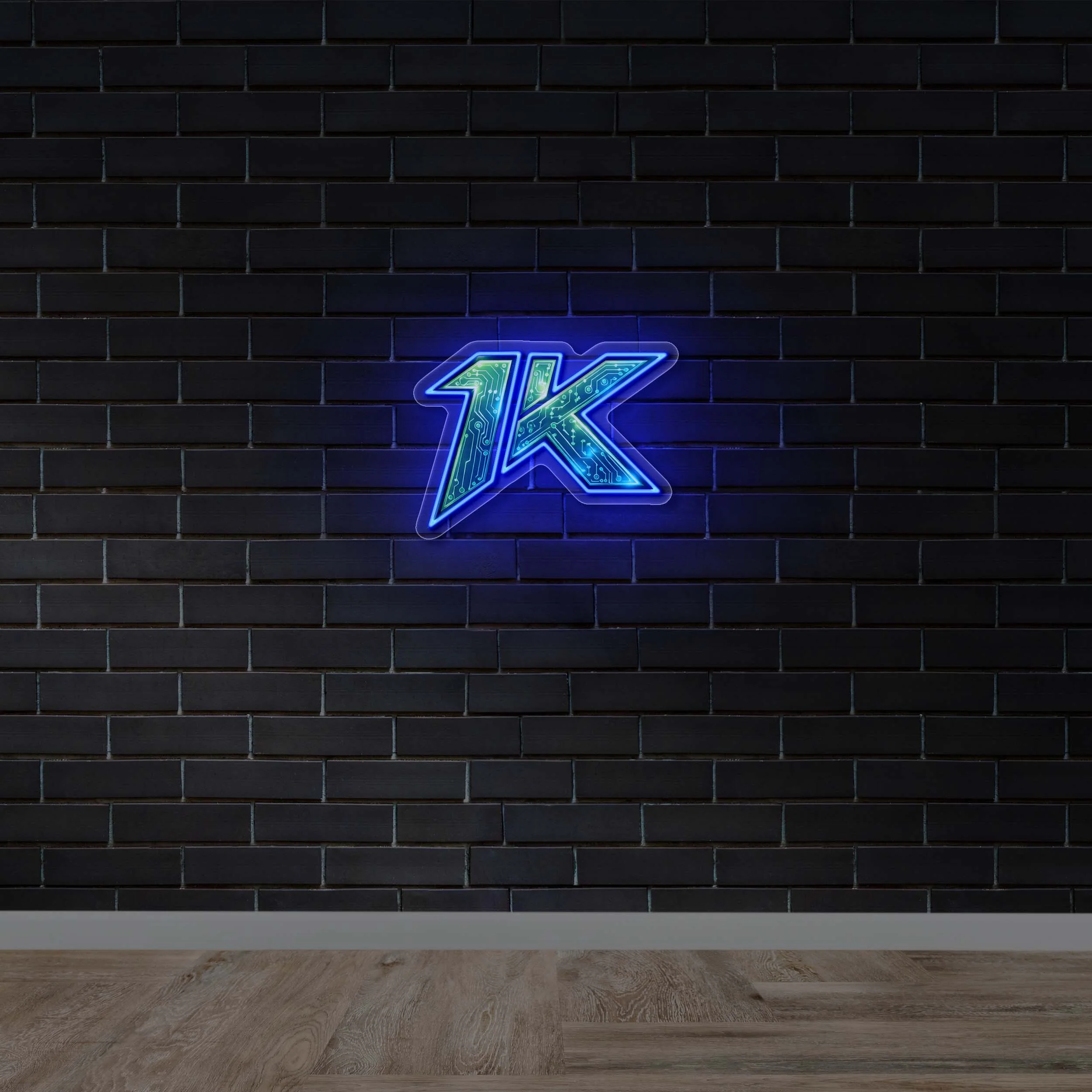 1K | 2nd Version - Premium Neon Artwork