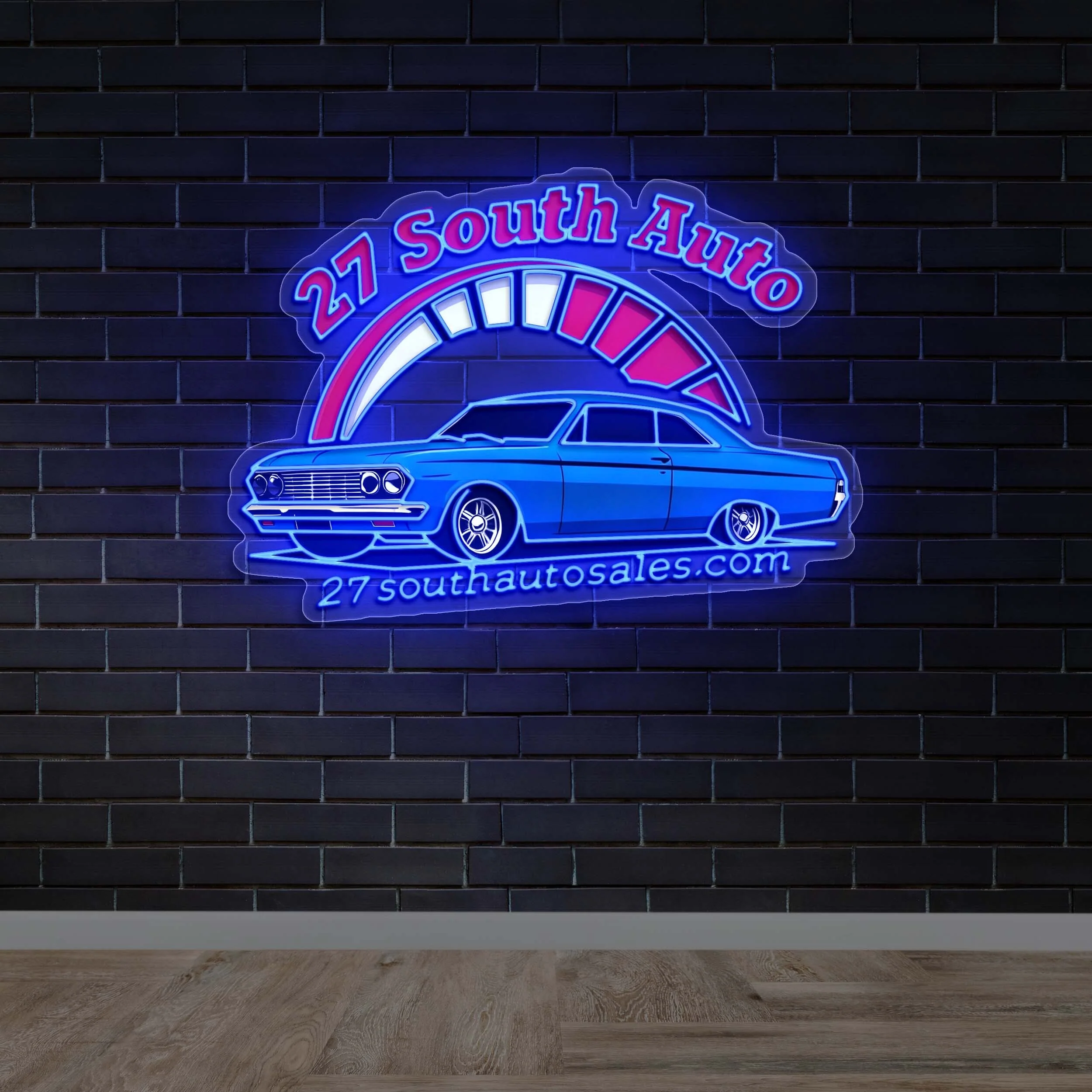 27 South Auto | 2nd Version - Premium Neon Artwork