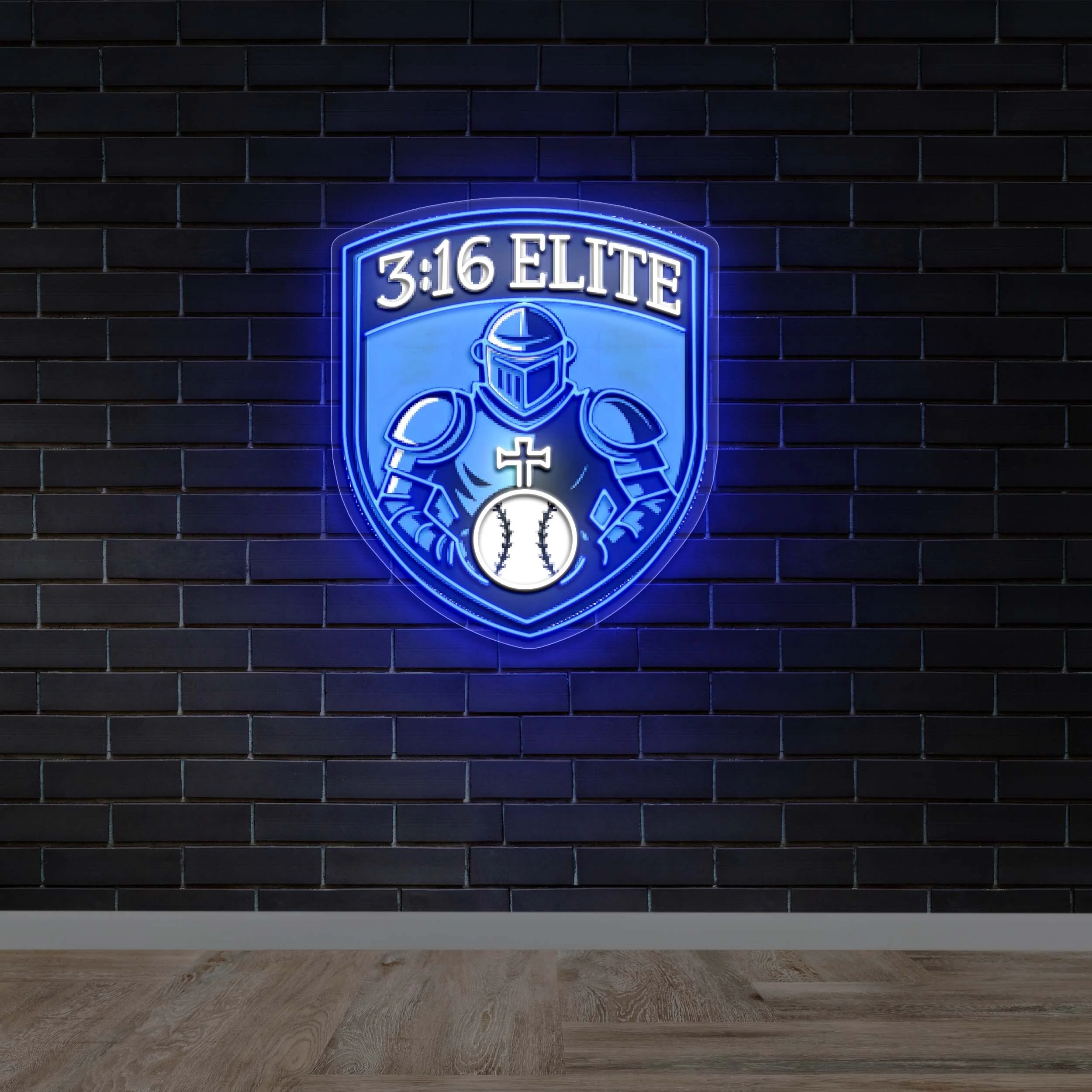 3:16 ELITE - Premium Neon Artwork