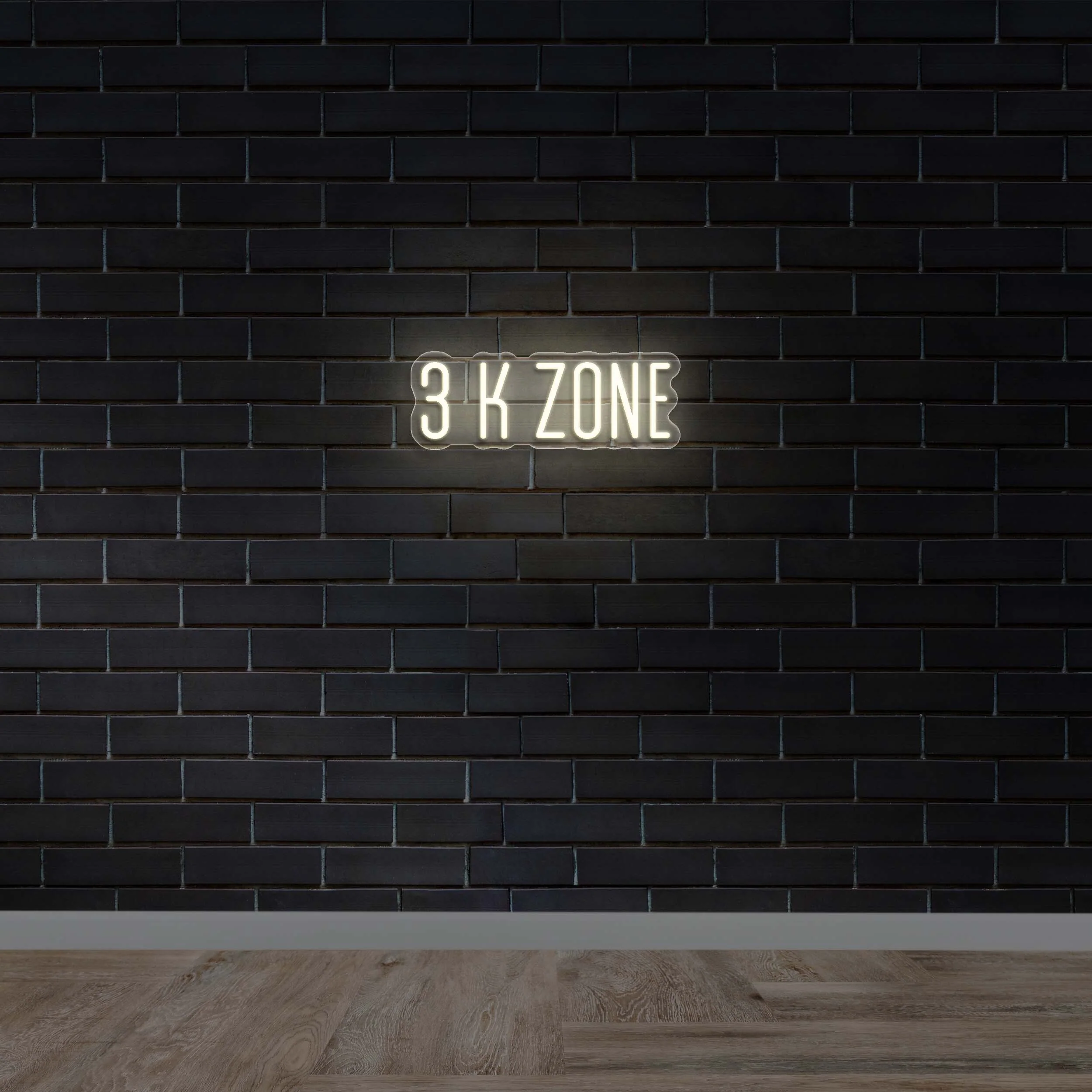 3 K ZONE - Premium Neon Artwork