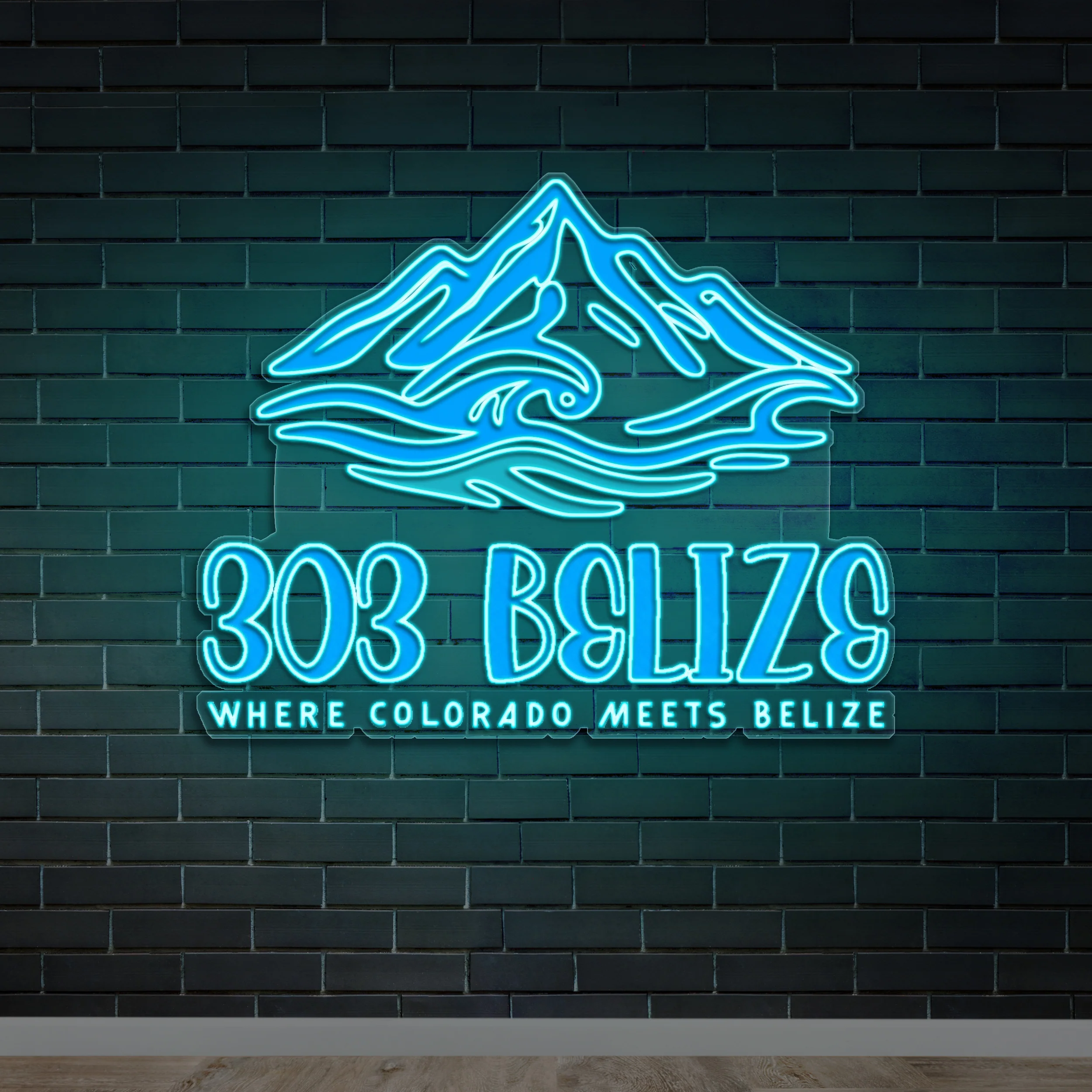 303 BELIZE - Premium Neon Artwork