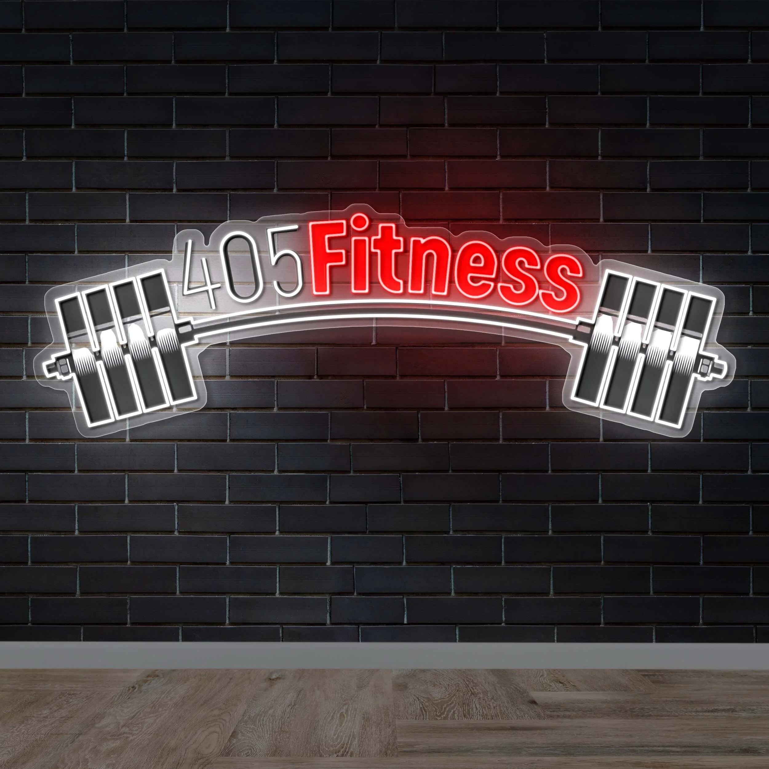 405 Fitness - Premium Neon Artwork