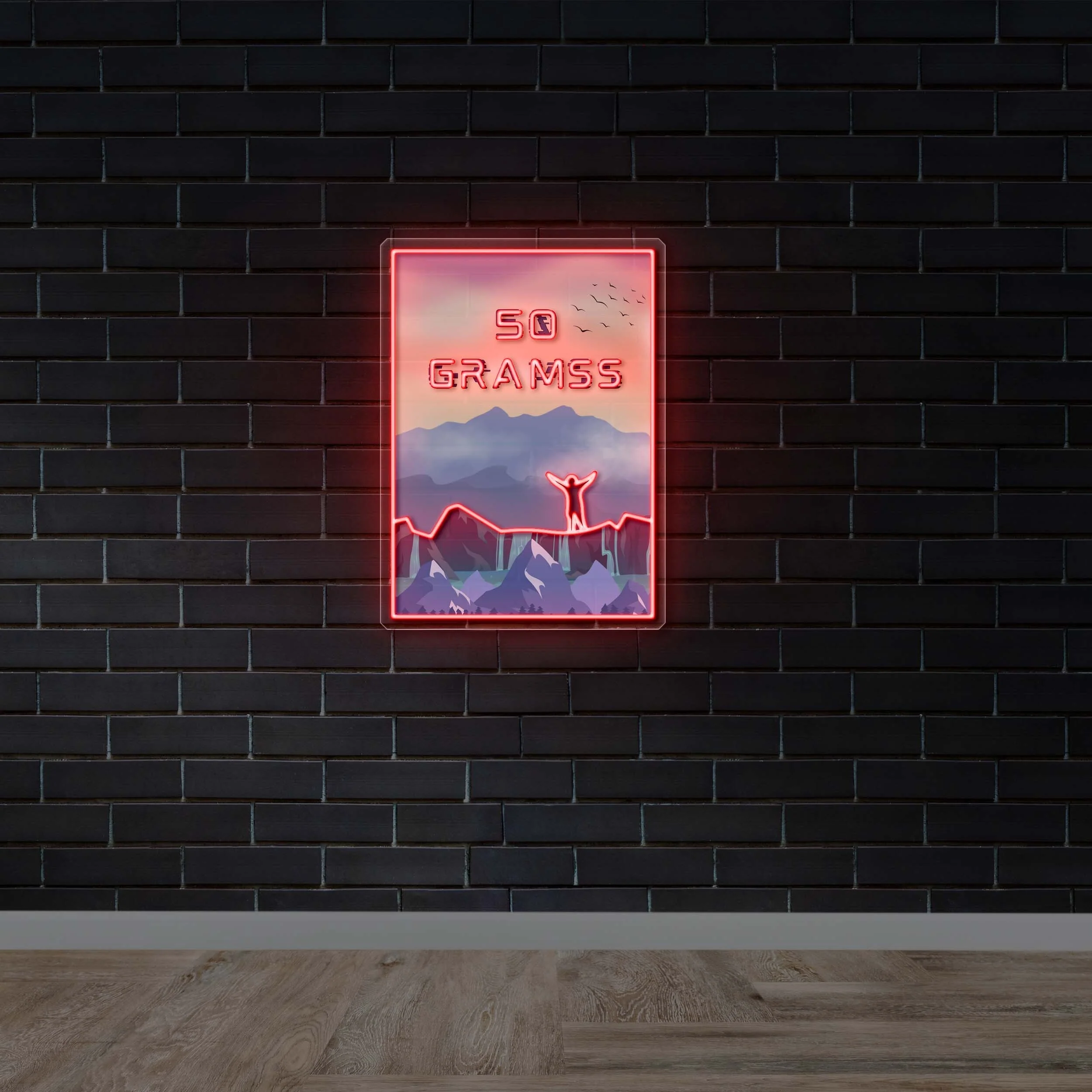 50 gramss - Premium Neon Artwork - Image 2