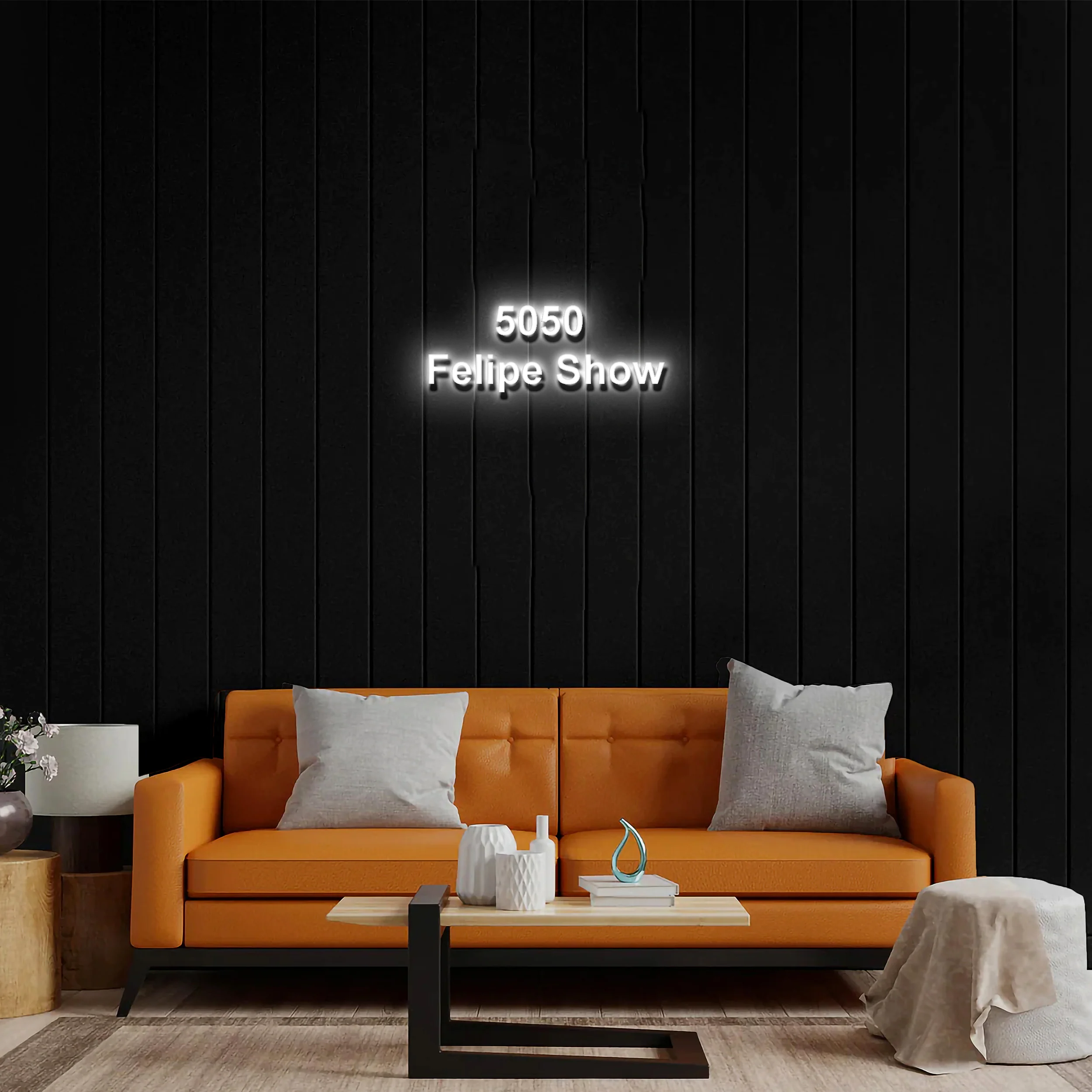 5050 Felipe Show - Premium Neon Artwork