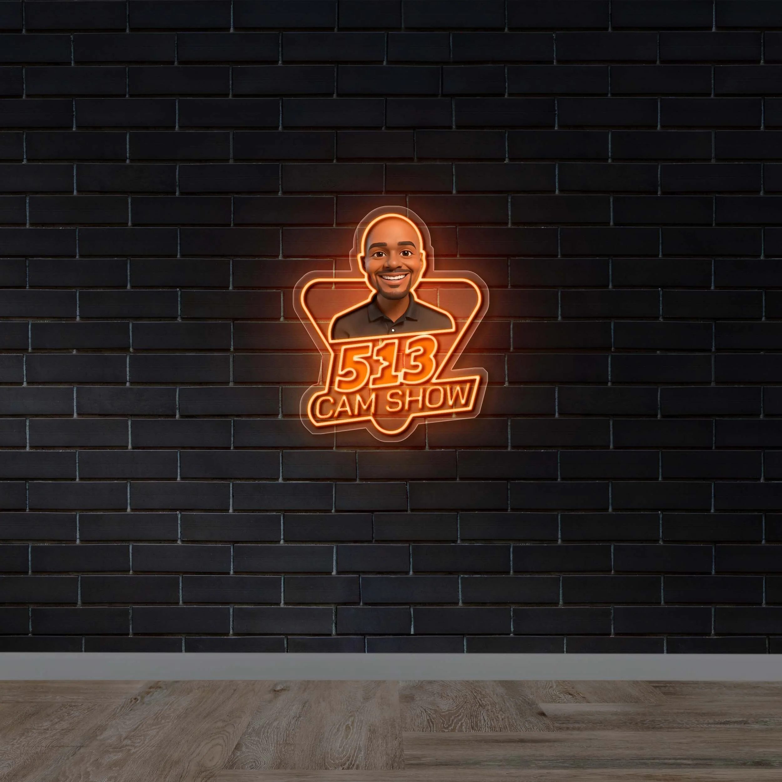 513 CAM SHOW - Premium Neon Artwork