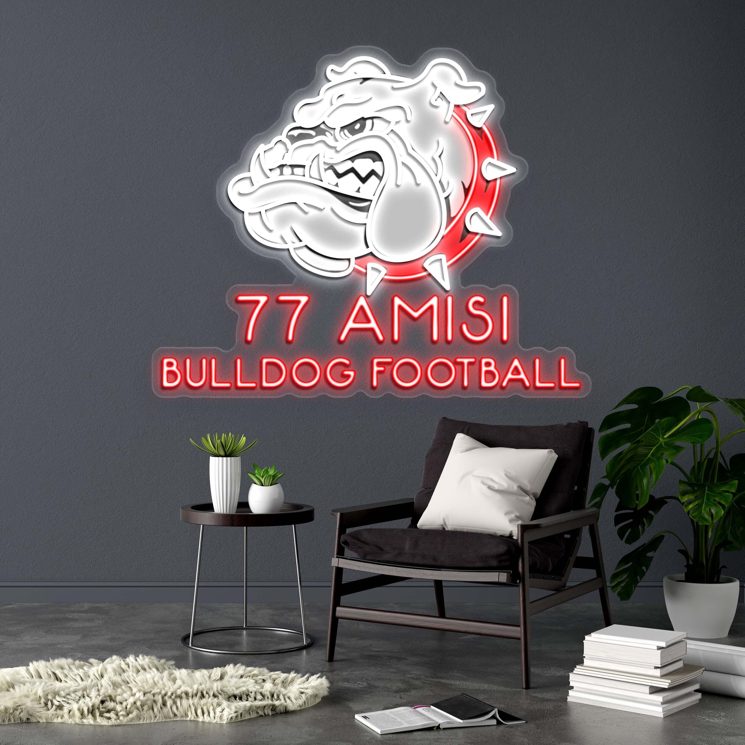 77 AMISI - Premium Neon Artwork