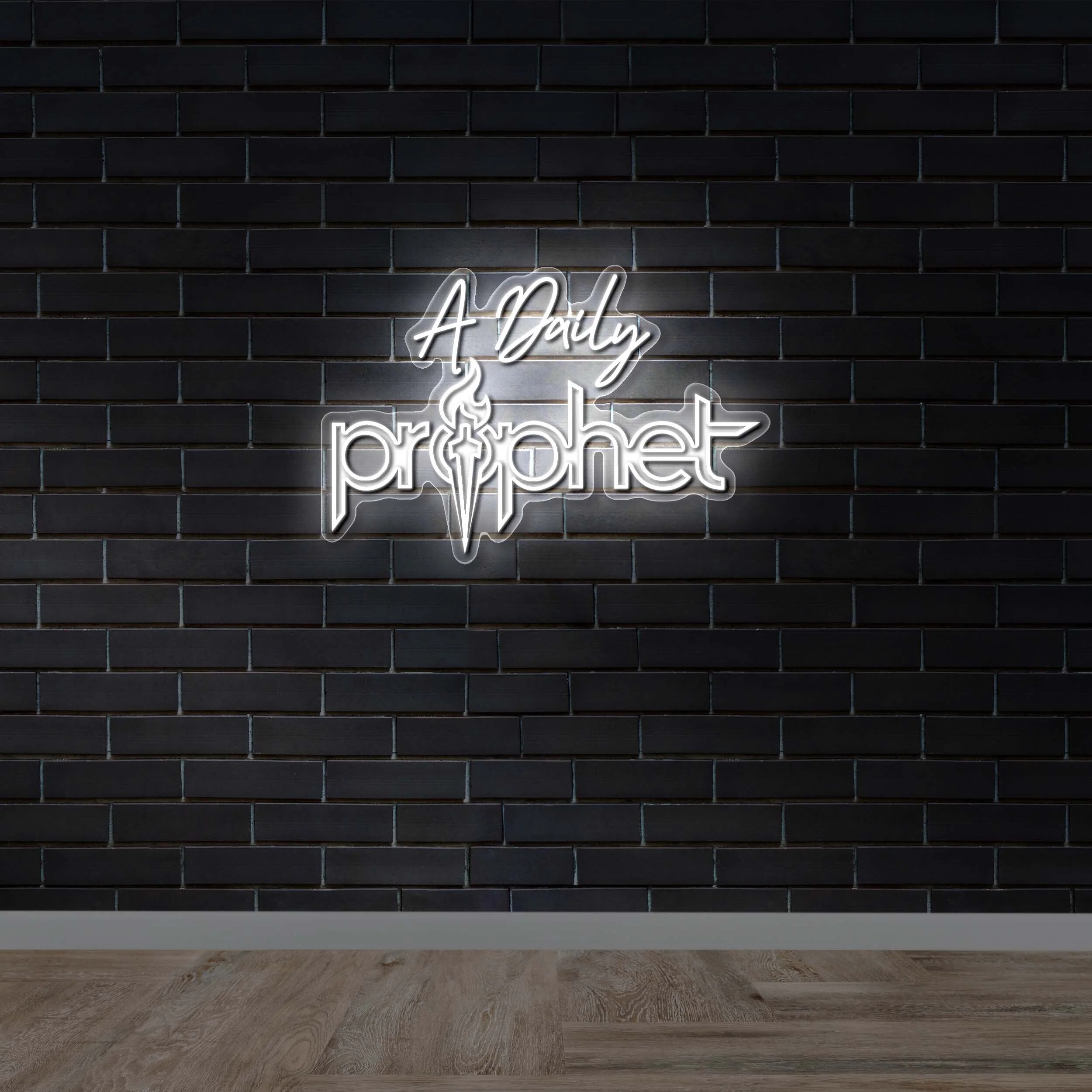 A Daily Prophet - Premium Neon Artwork