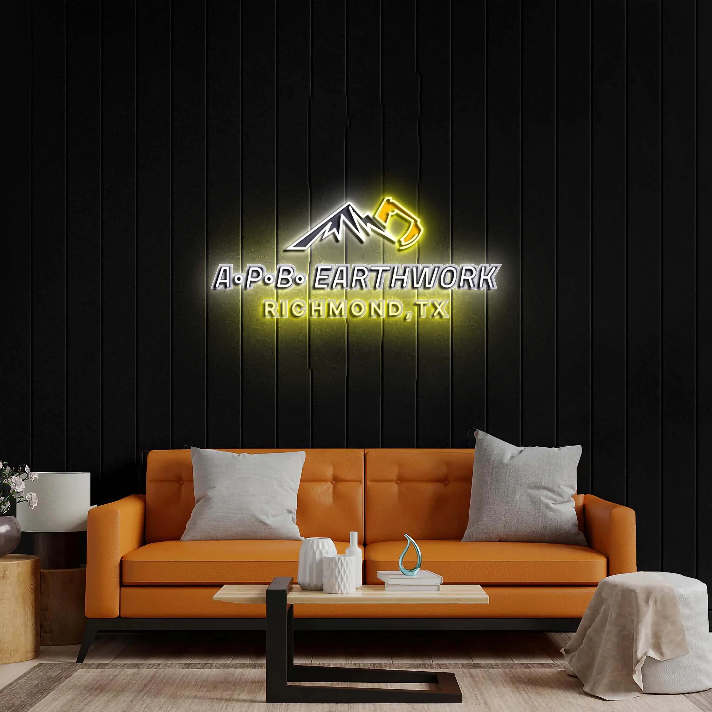 A. P. B. Earthwork - Premium Neon Artwork