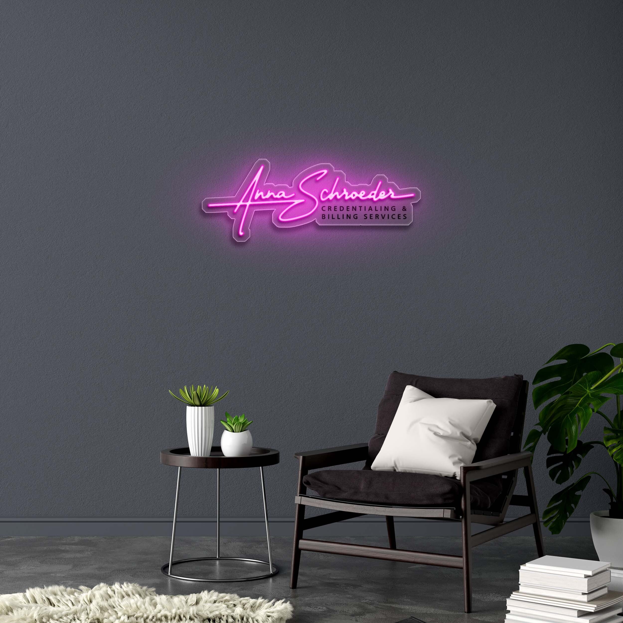 A Schroeder - Premium Neon Artwork