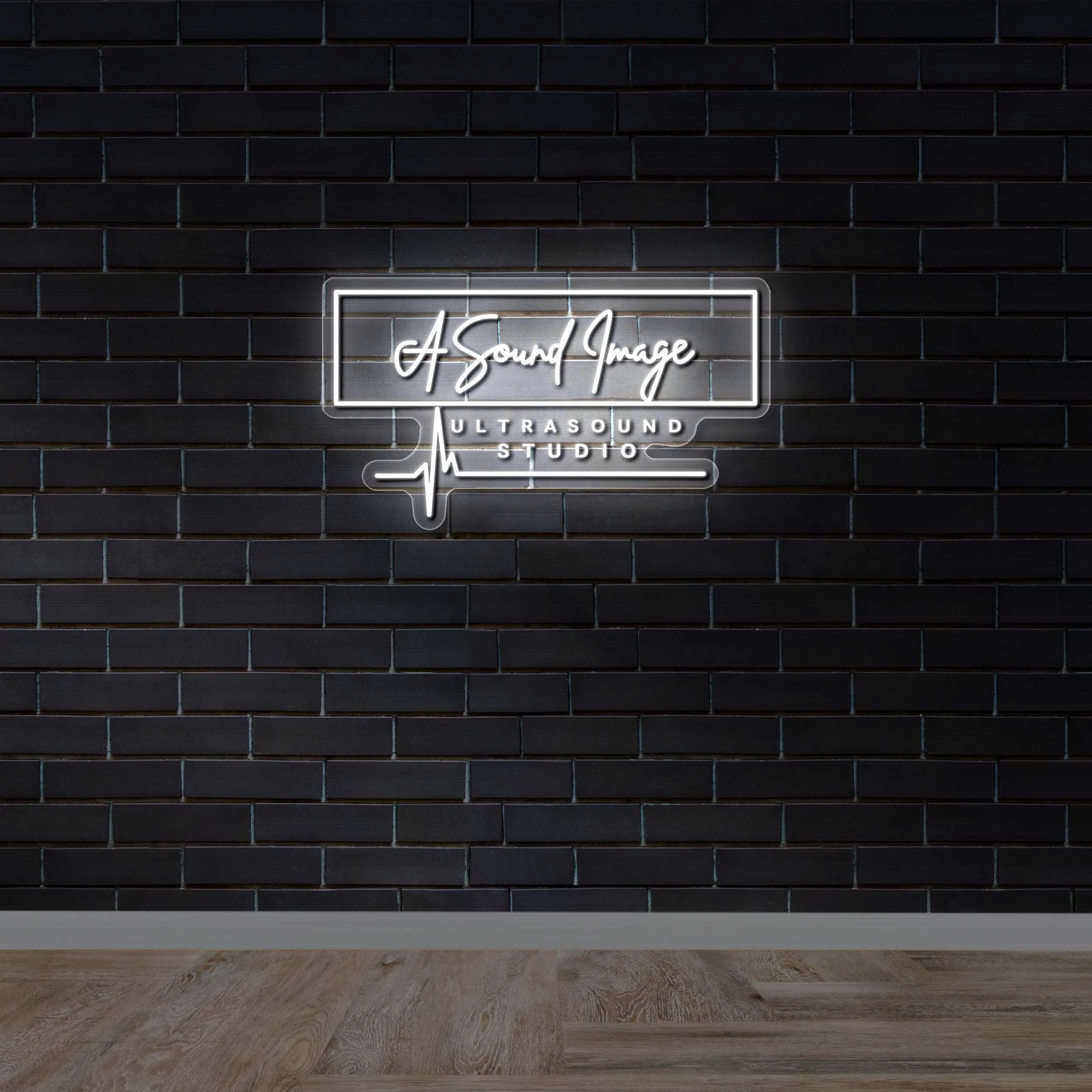 A Sound Image Ultrasound Studio - Premium Neon Artwork