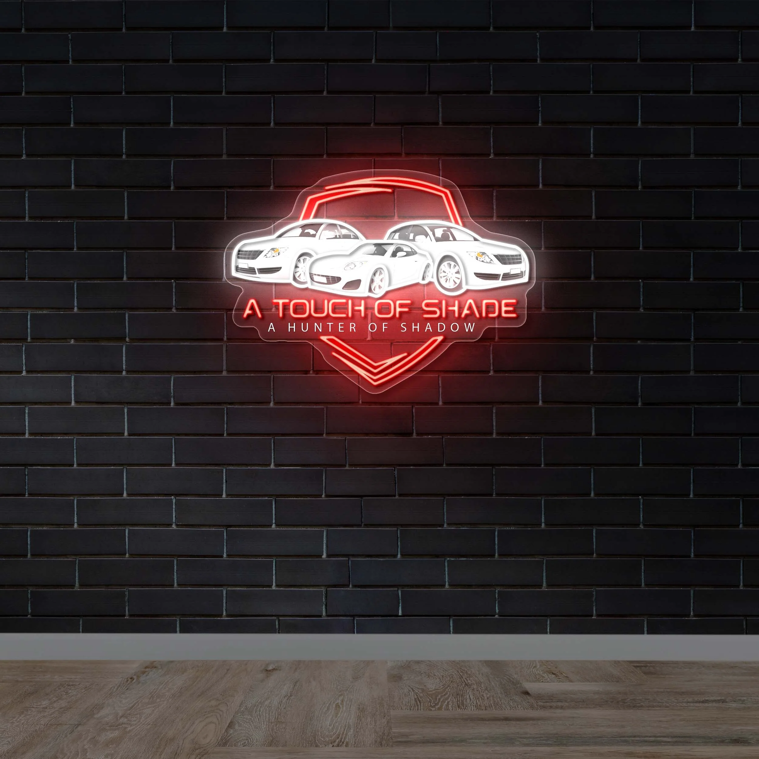 A touch of Shade - Premium Neon Artwork