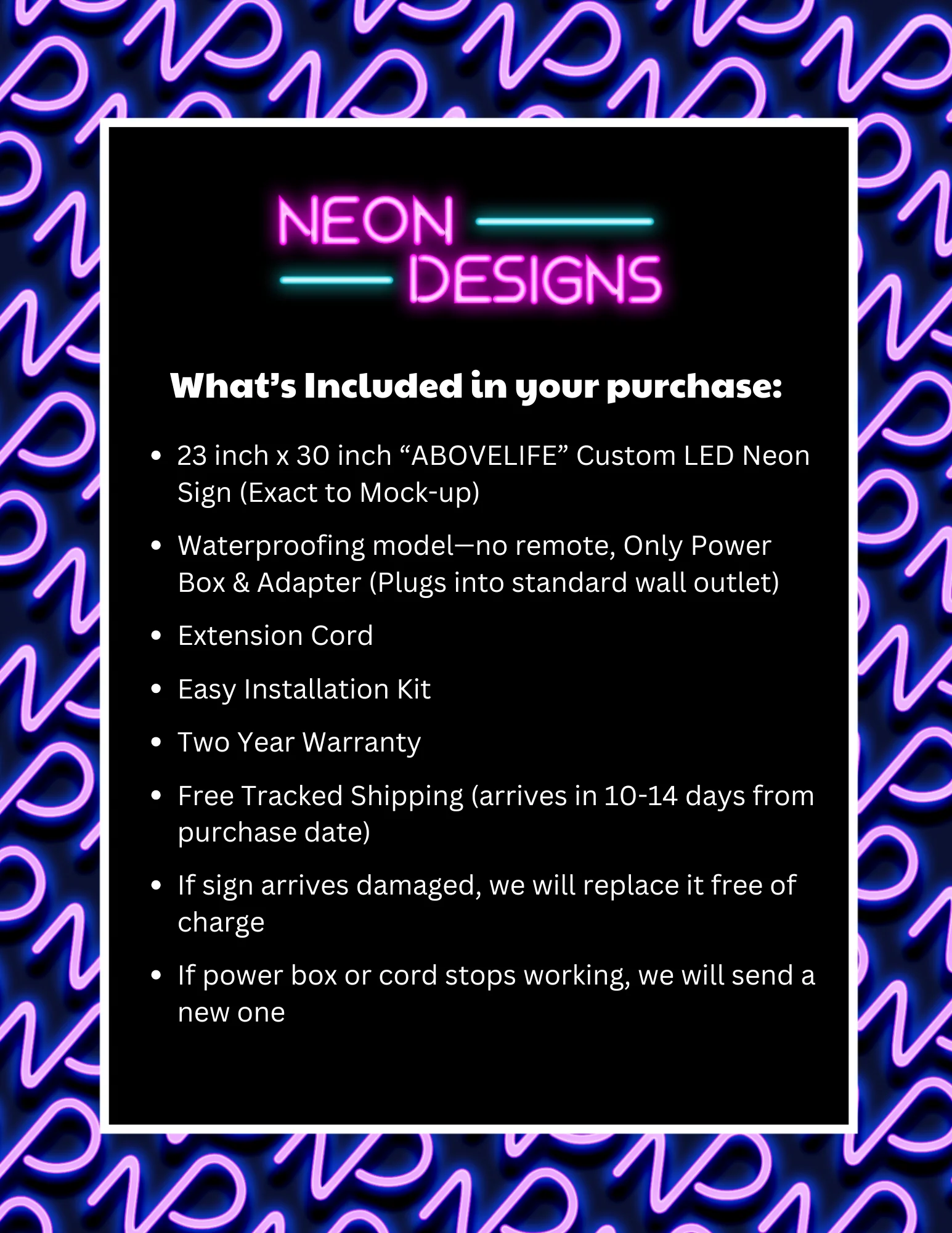 ABOVELIFE - Premium Neon Artwork - Image 2