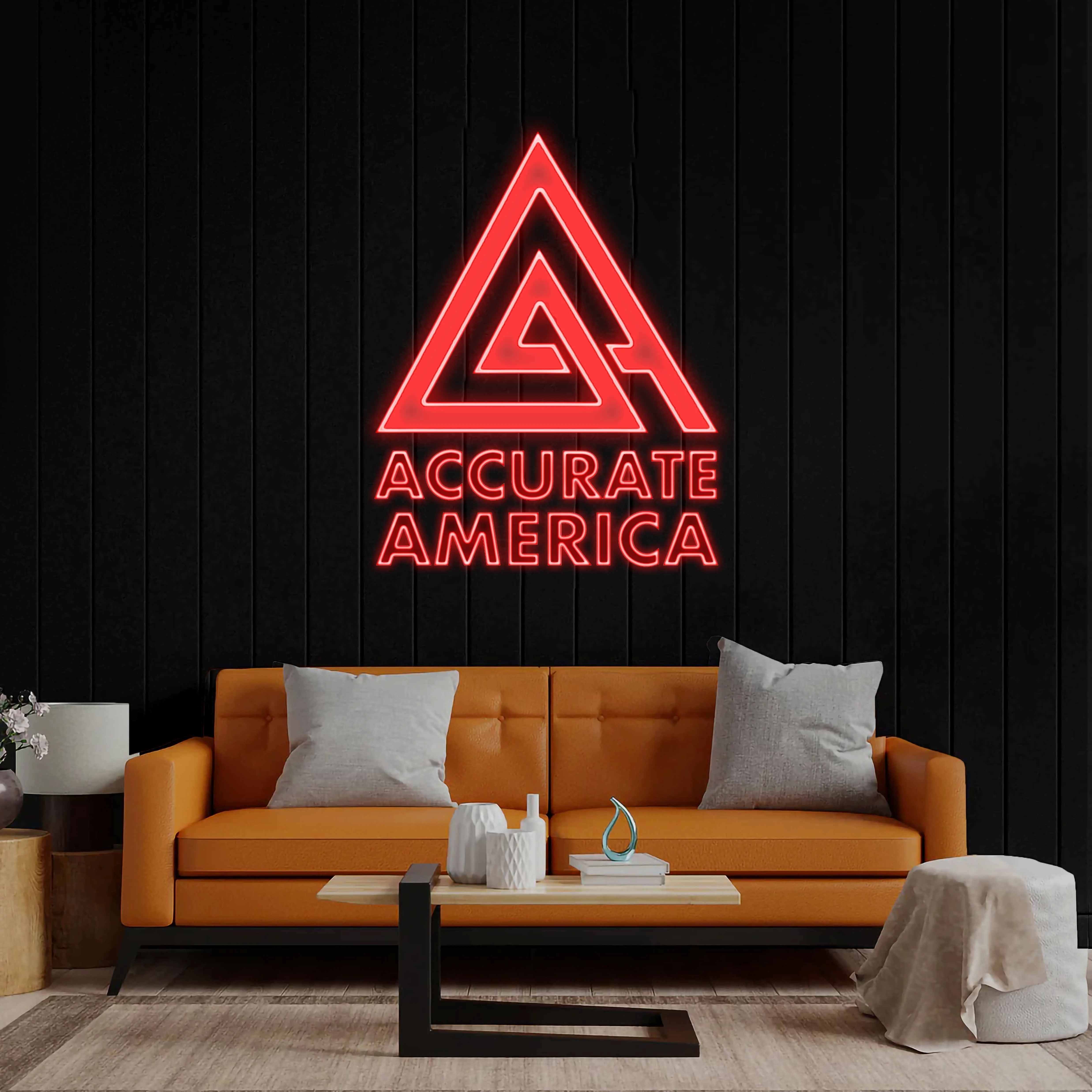 Accurate America - Premium Neon Artwork