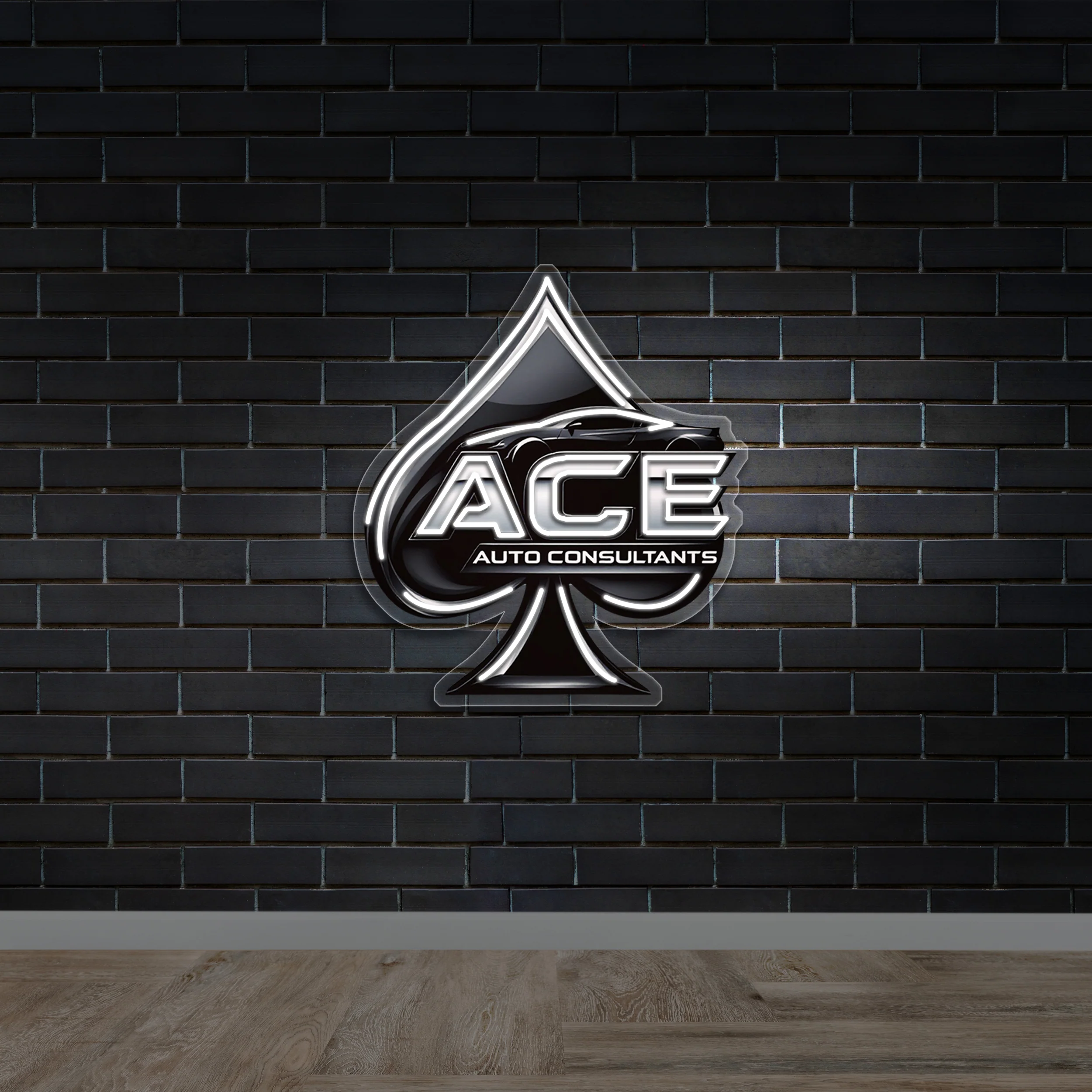 ACE AUTO CONSULTANTS - Premium Neon Artwork