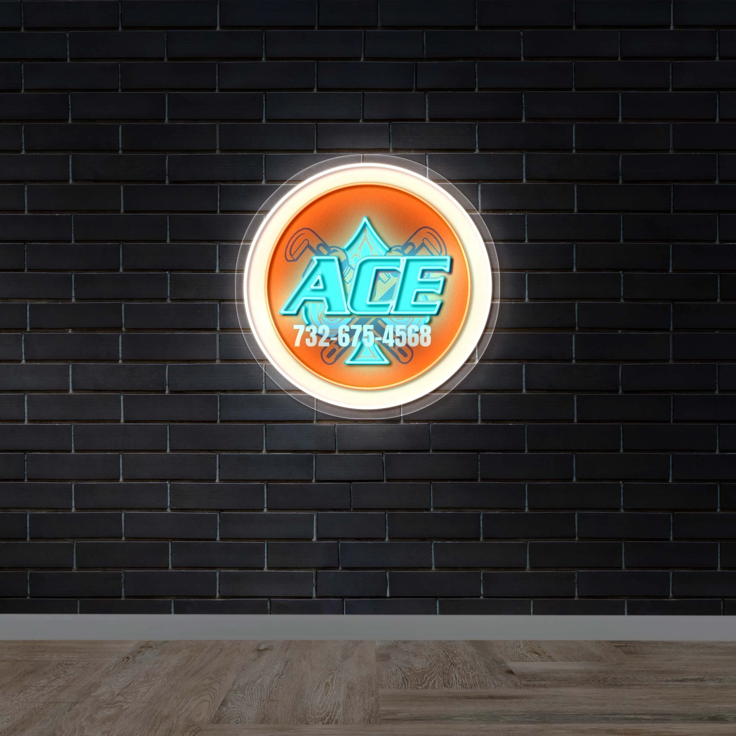 ACE - Premium Neon Artwork