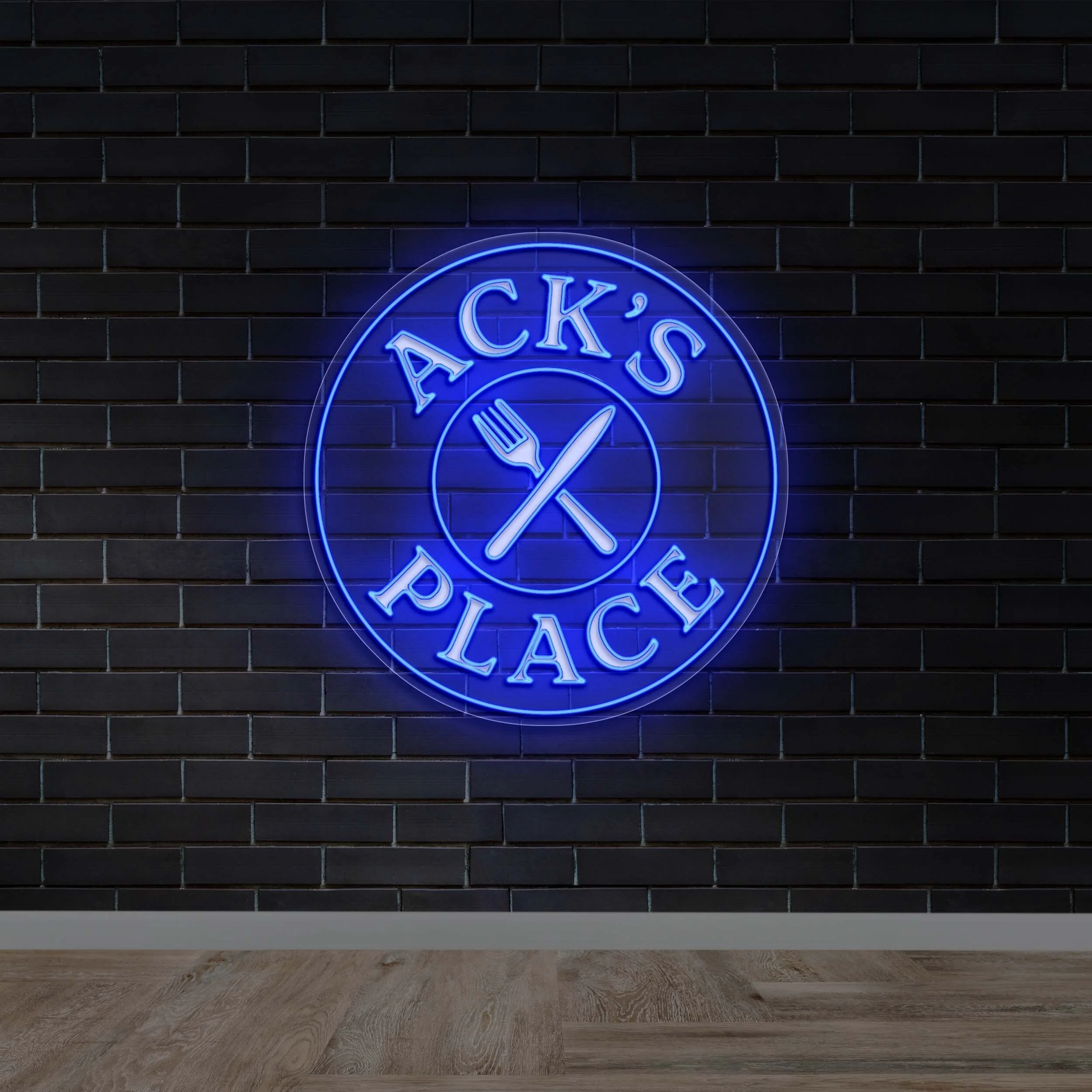 ACK'S PLACE - Premium Neon Artwork