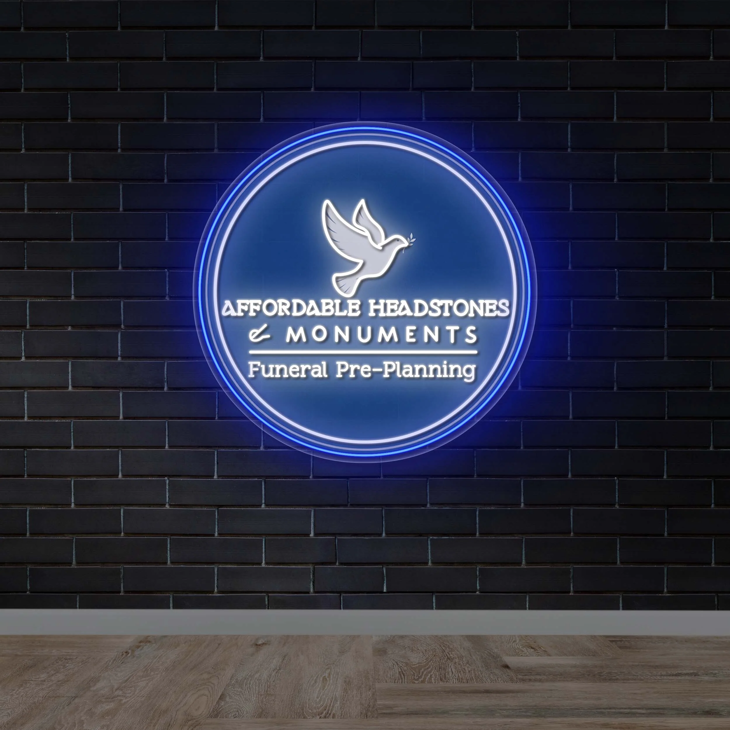 Affordable Headstones - Premium Neon Artwork - Image 2