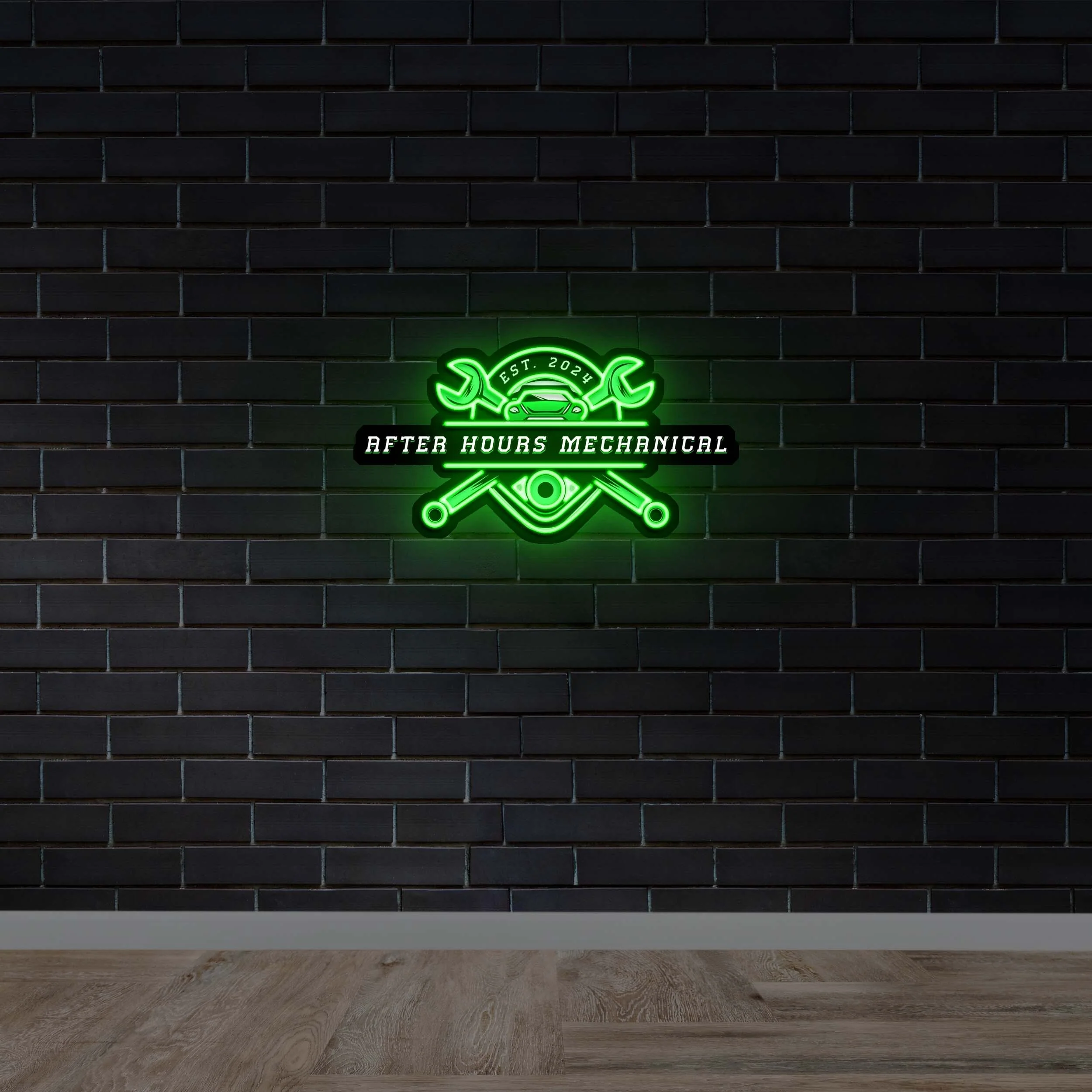 AFTER HOURS MECHANICAL - Premium Neon Artwork