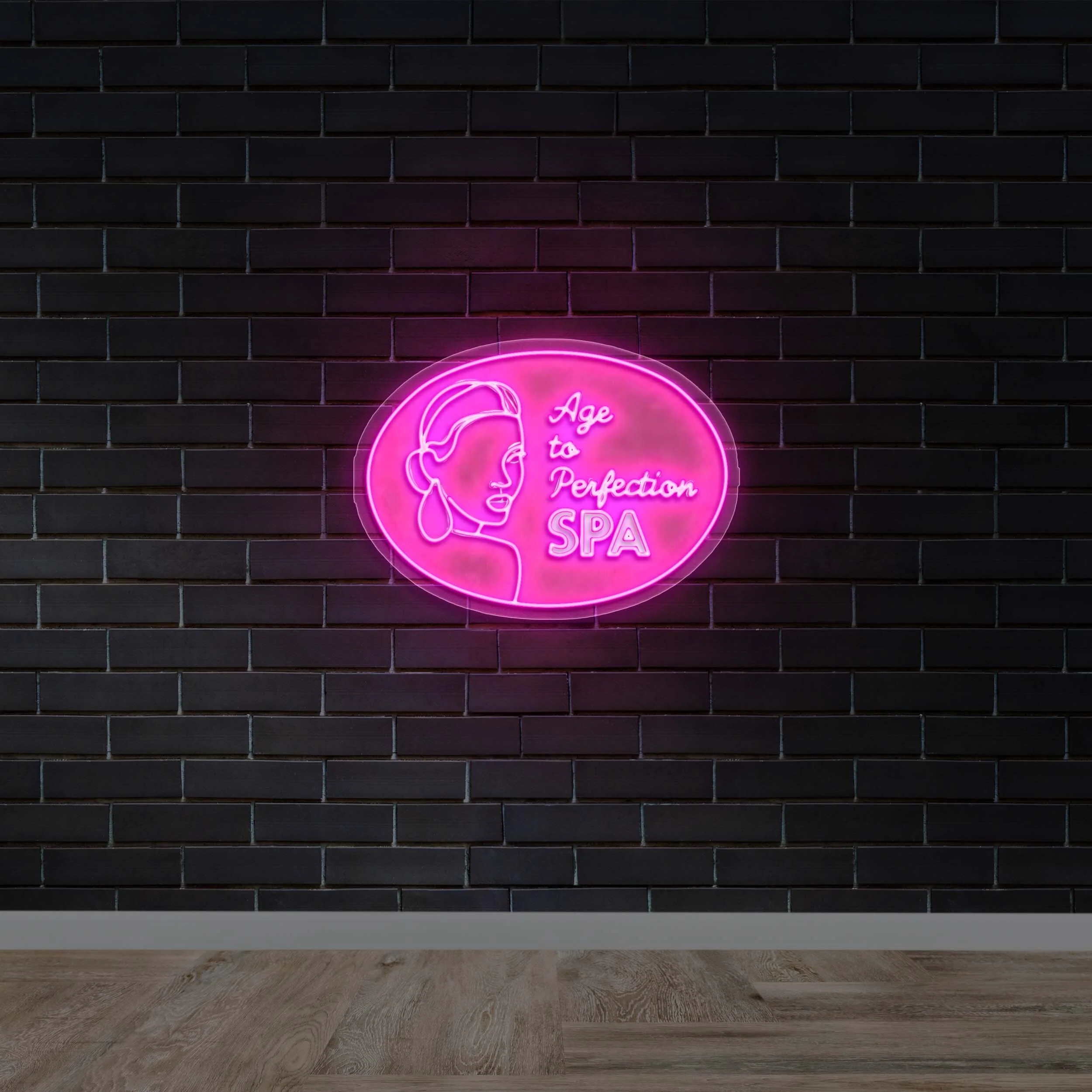 Age to Perfection Spa - Premium Neon Artwork