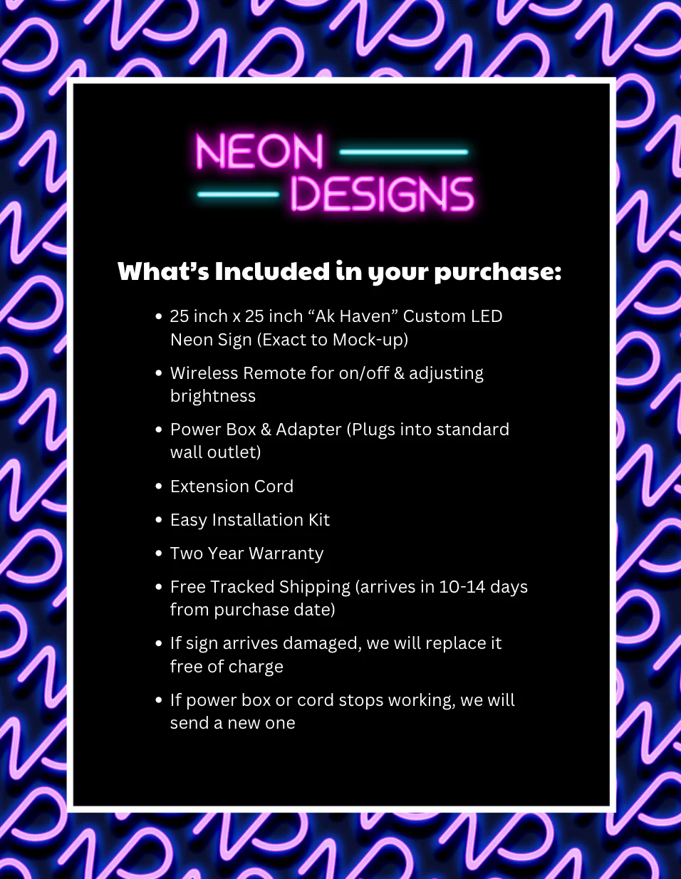 Ak Haven - Premium Neon Artwork - Image 2