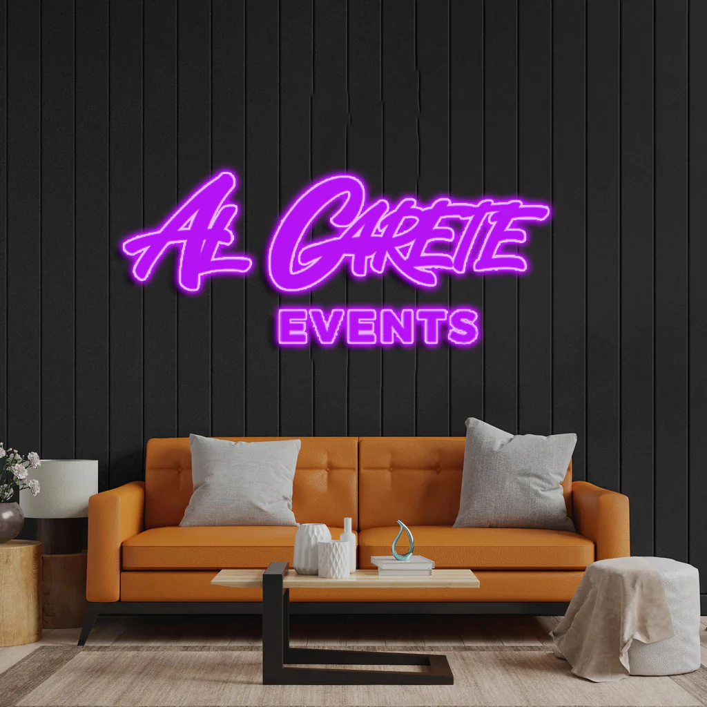 Al Garete Events - Premium Neon Artwork