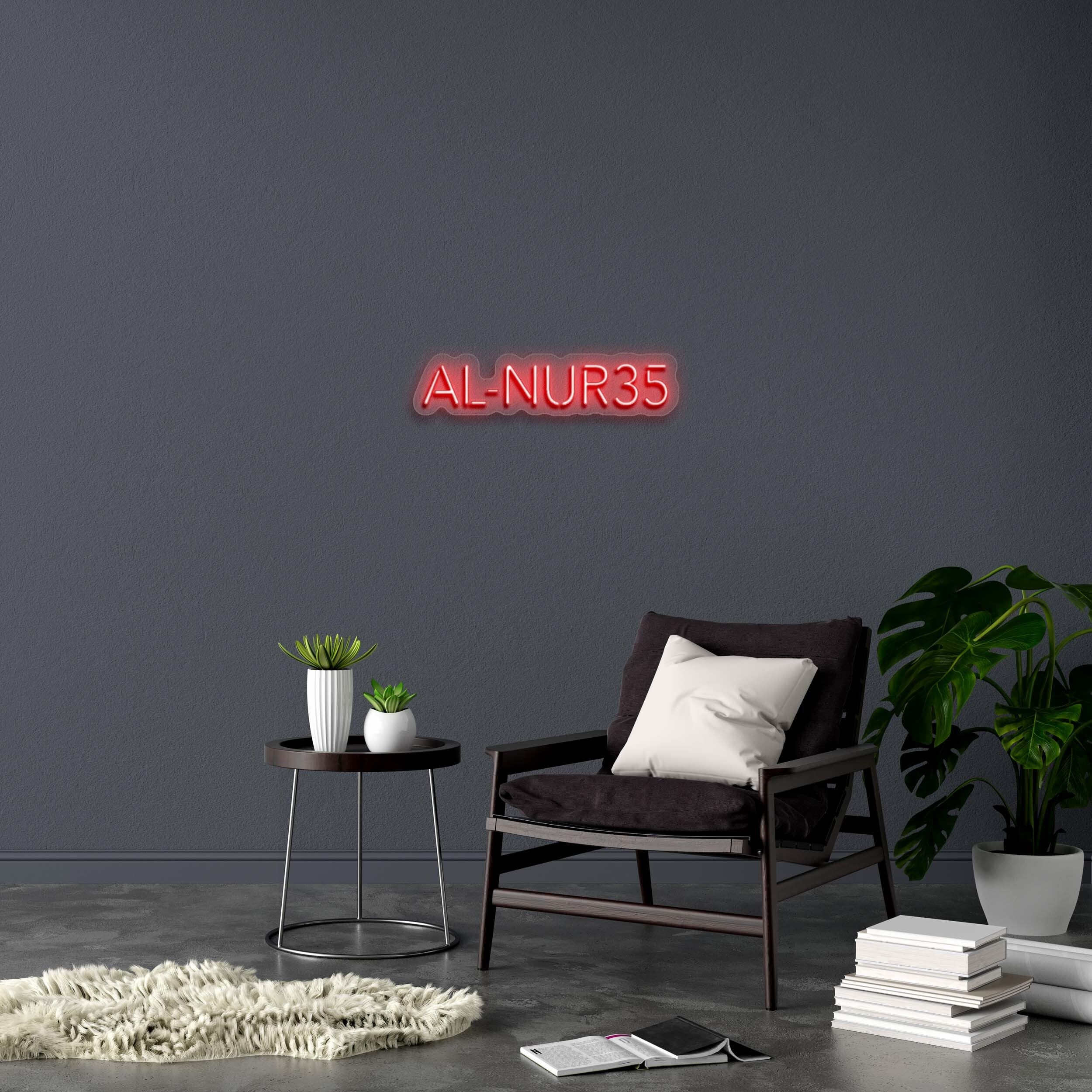 Al-Nur35 - Premium Neon Artwork
