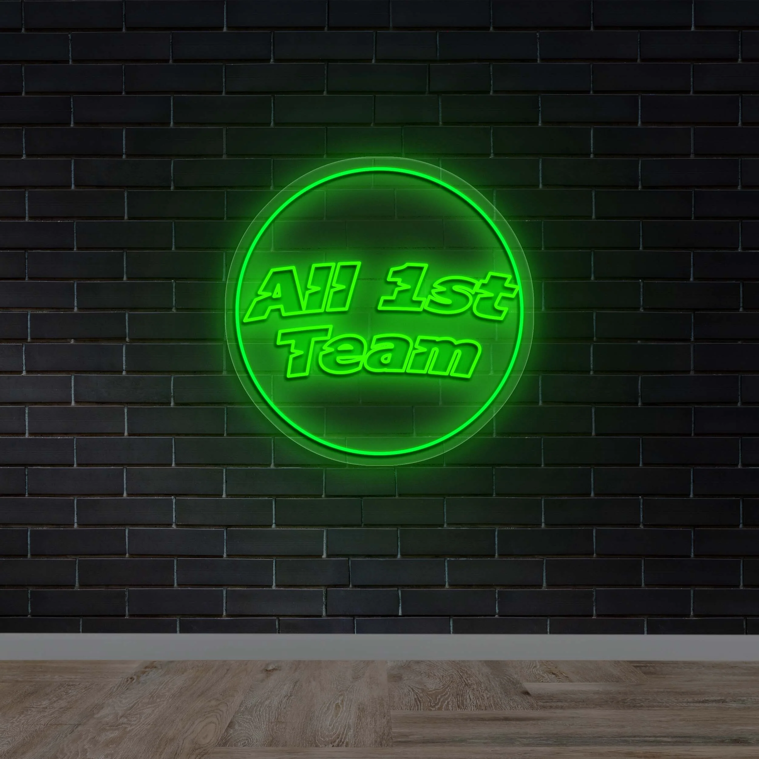 ALL 1st TEAM - Premium Neon Artwork