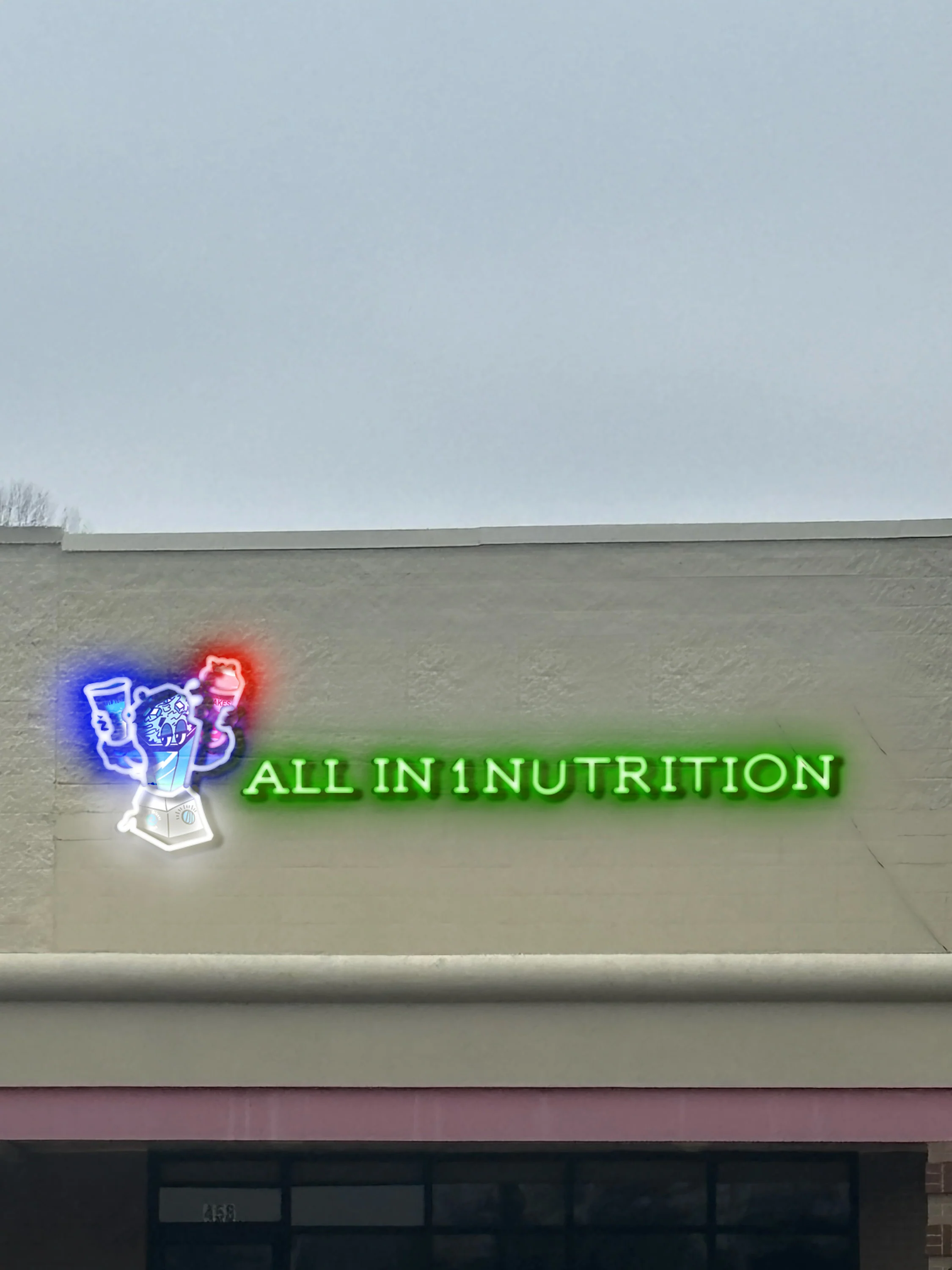 All In 1 nutrition version 3 - Premium Neon Artwork
