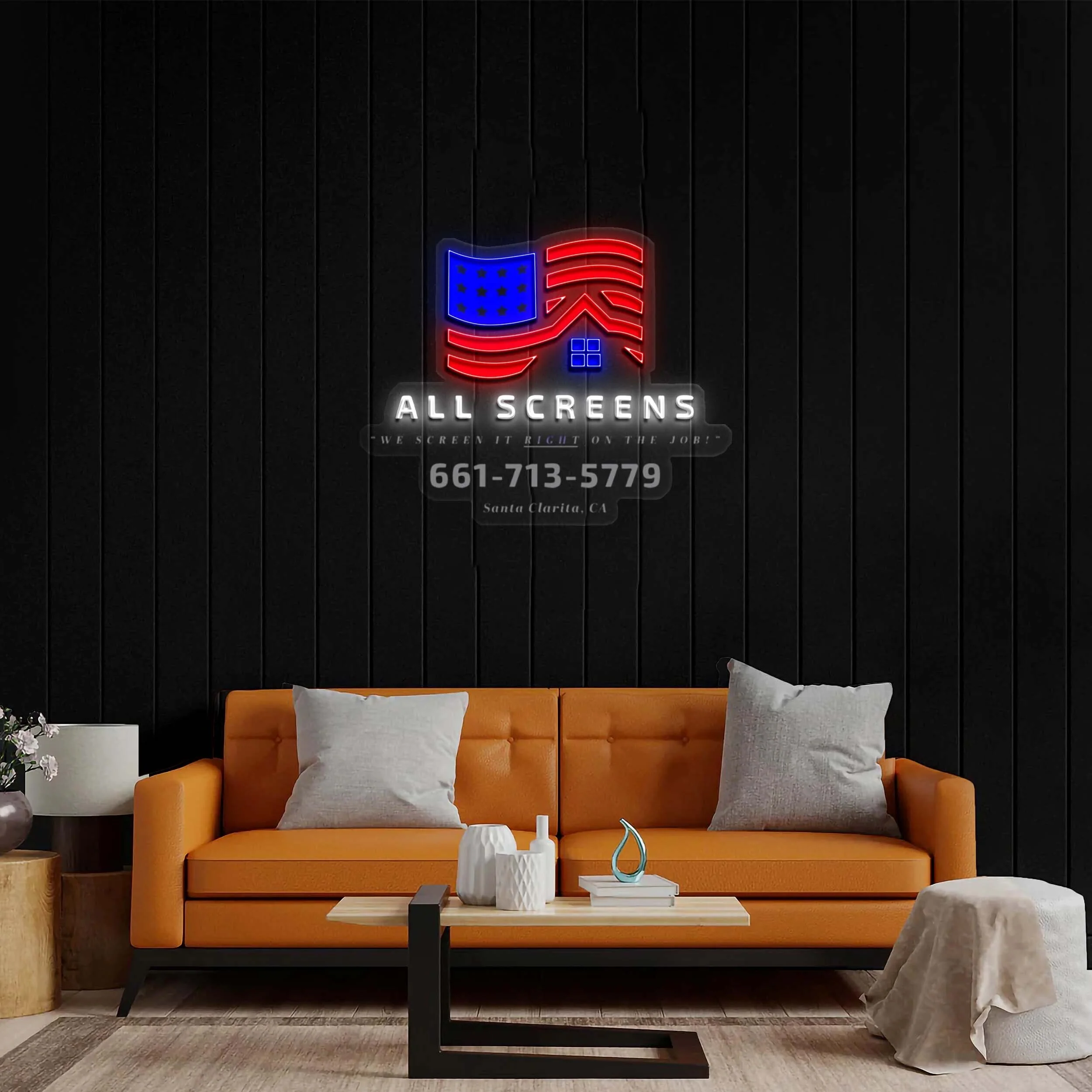 ALL SCREENS - Premium Neon Artwork