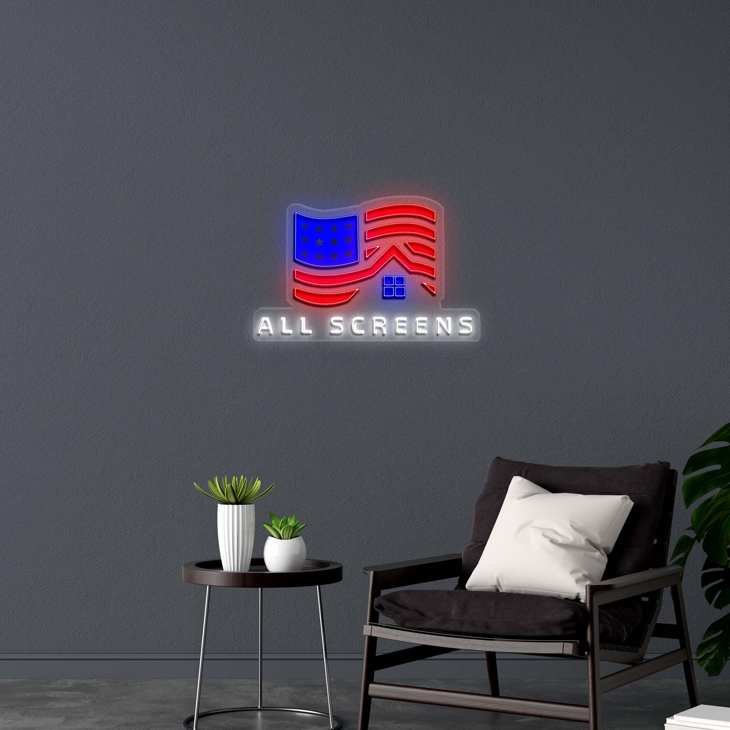 ALL SCREENS - Premium Neon Artwork