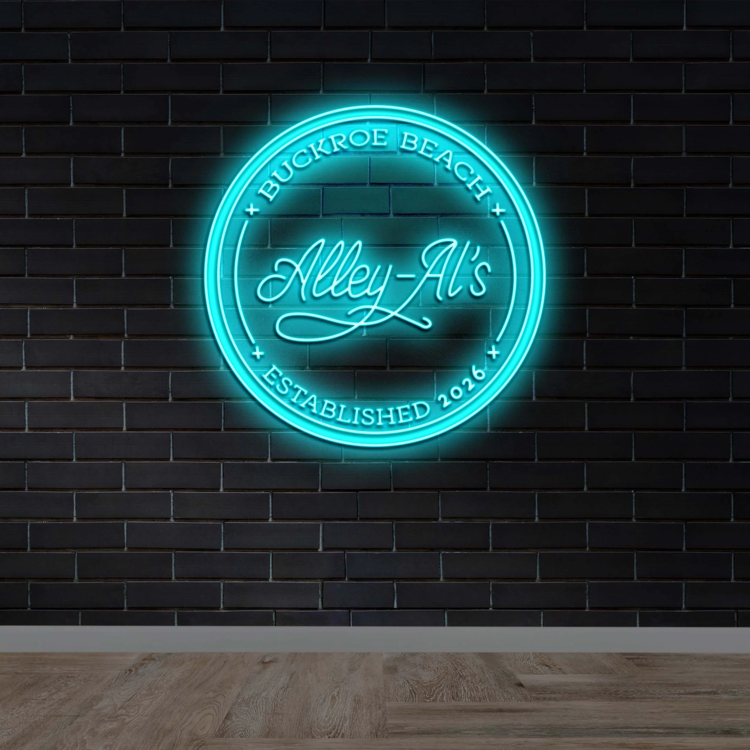 Alley-Al's | Circular - Premium Neon Artwork