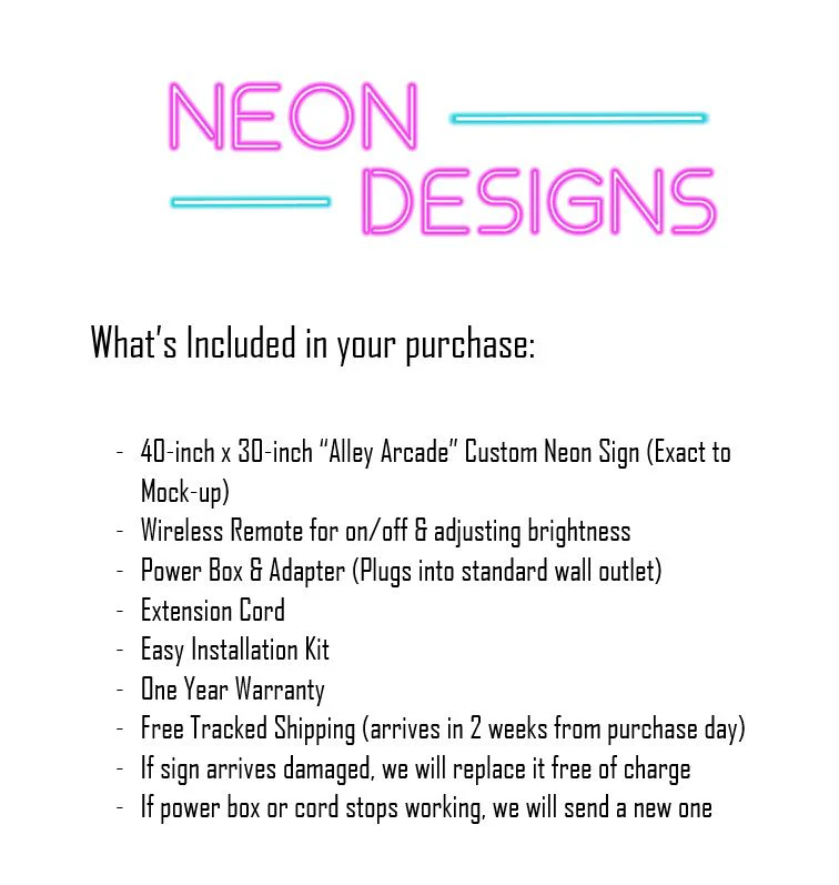 Alley Arcade - Premium Neon Artwork - Image 5