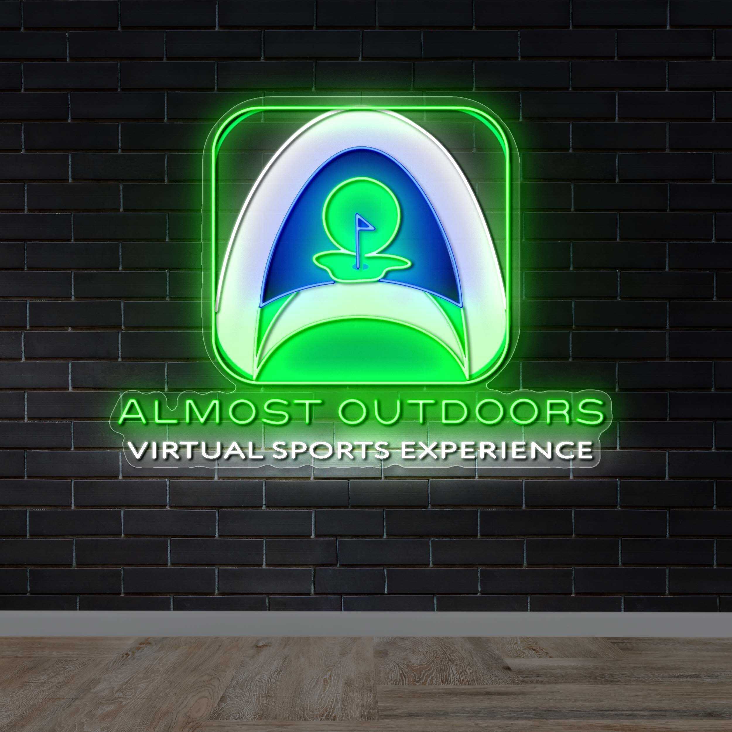 Almost Outdoors - Premium Neon Artwork