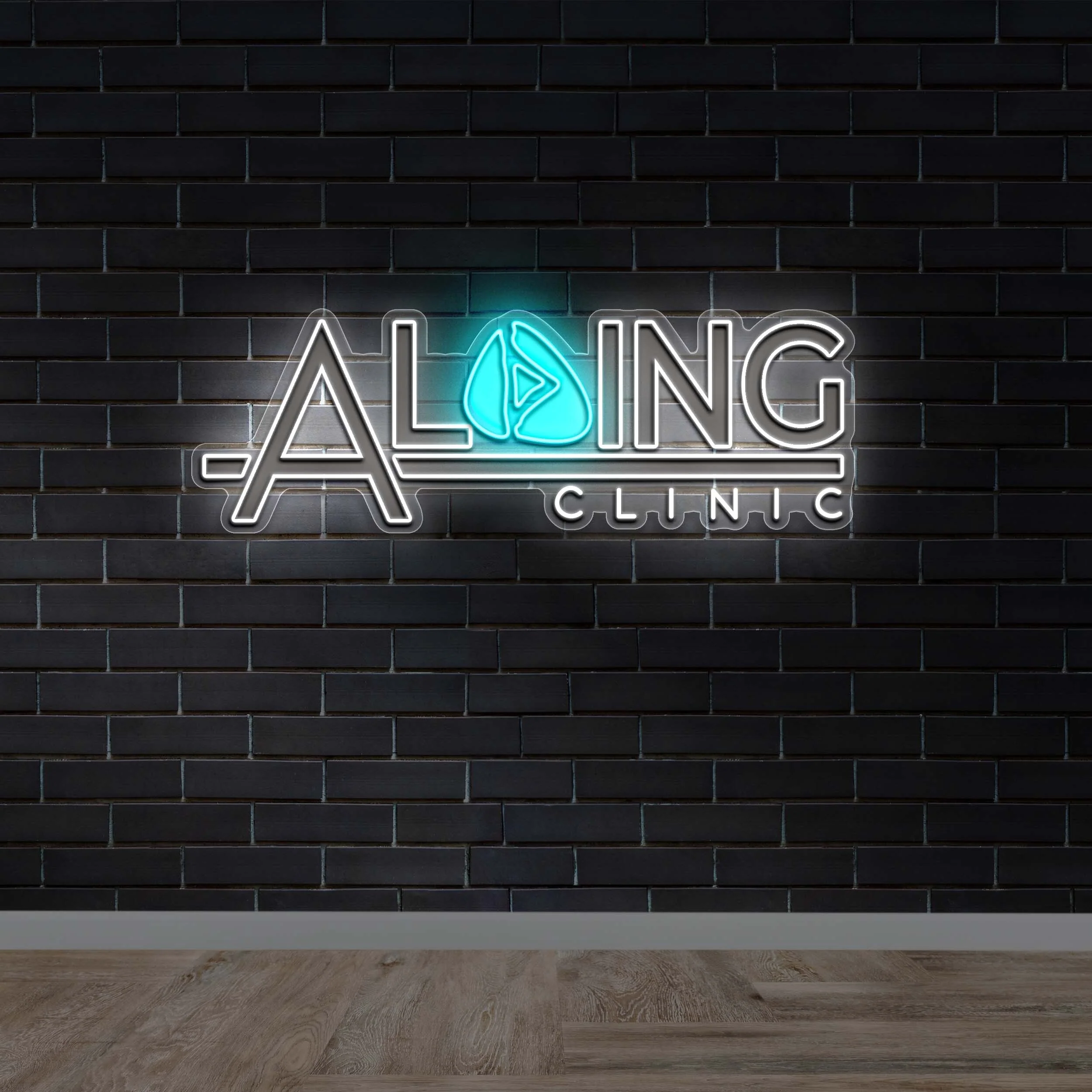Aloing Clinic - Premium Neon Artwork