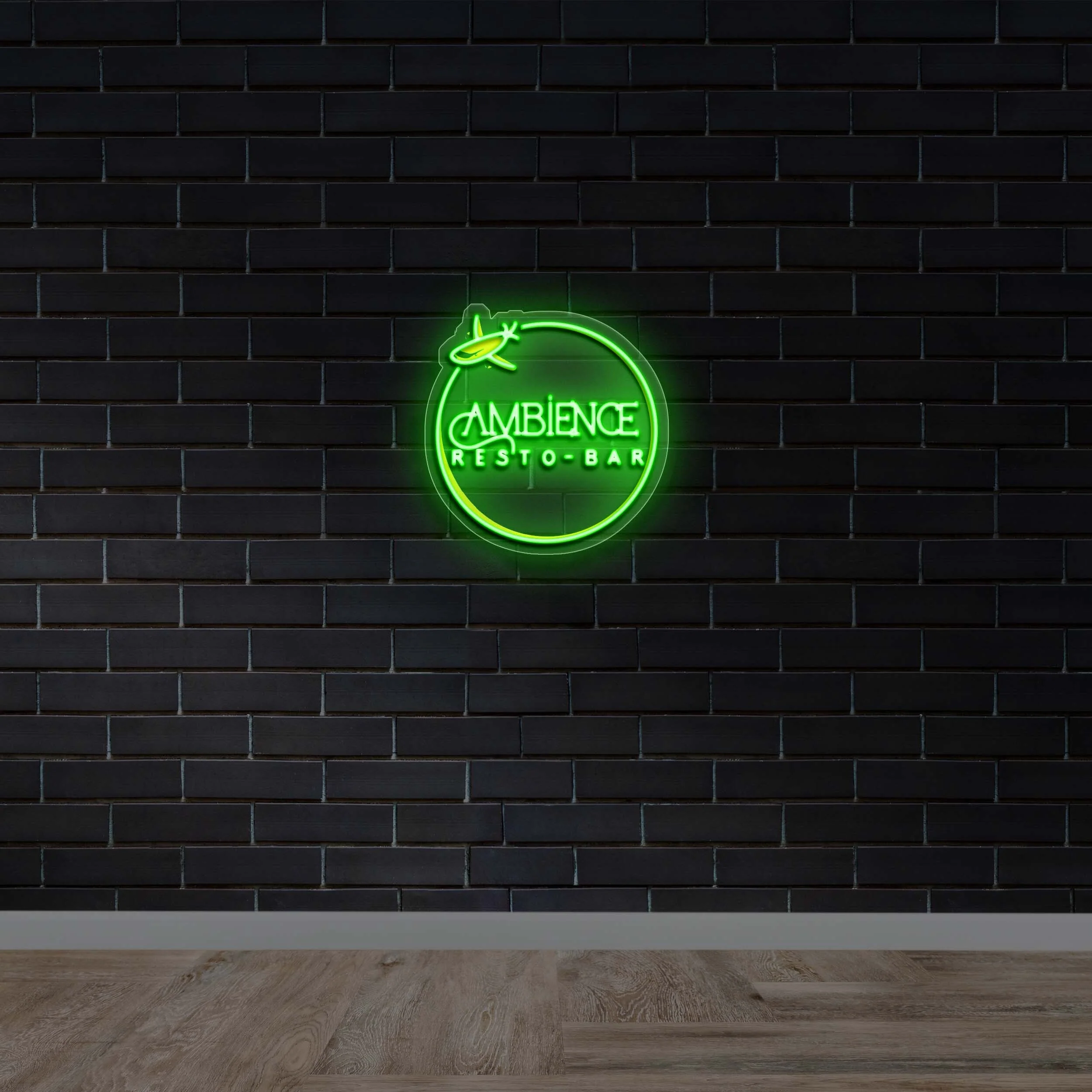 Ambience Resto Bar - Premium Neon Artwork