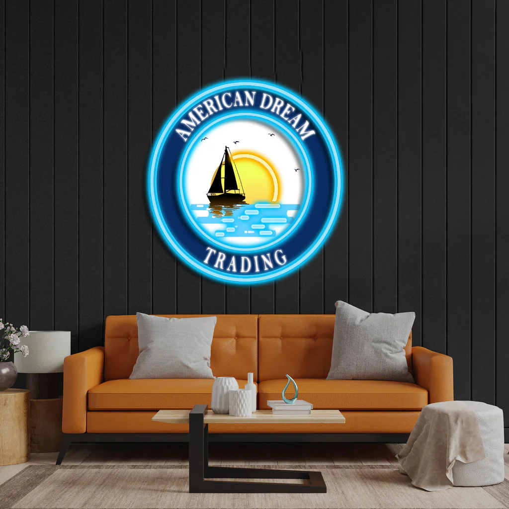 American Dream Trading - Premium Neon Artwork