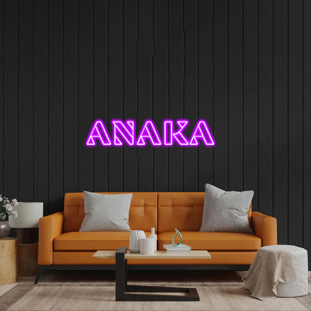 ANAKA - Premium Neon Artwork