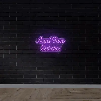 Angel Face Esthetics - Premium Neon Artwork - Image 5