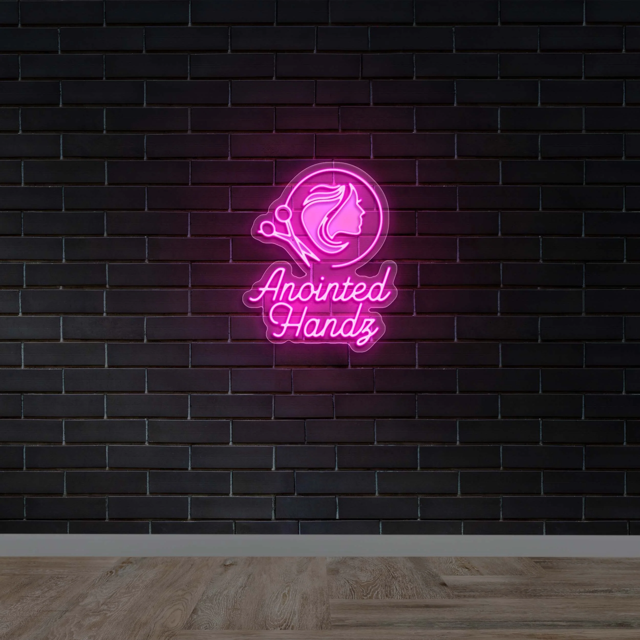 Anointed Handz - Premium Neon Artwork
