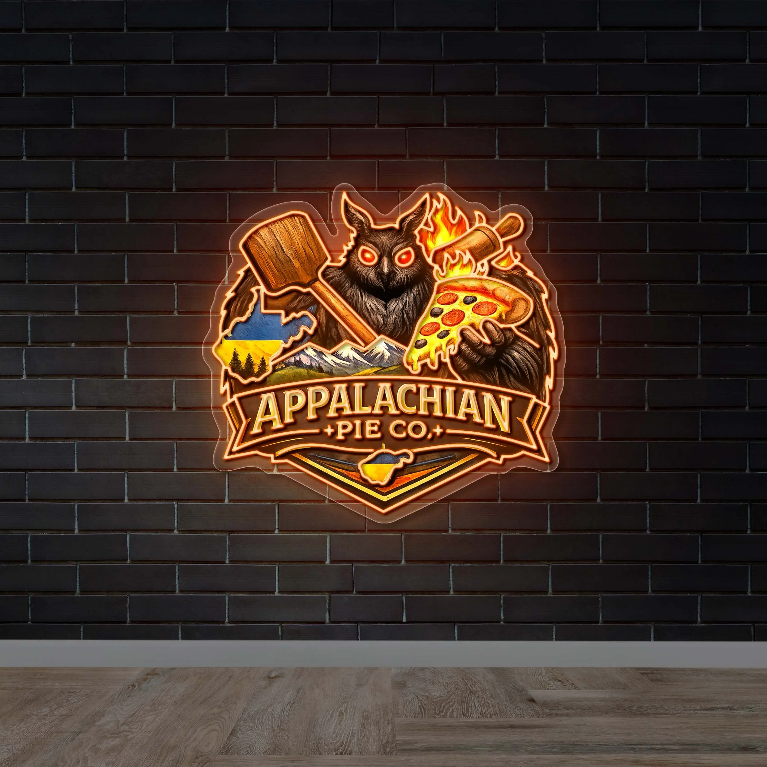 APPALACHIAN PIE CO. - Premium Neon Artwork