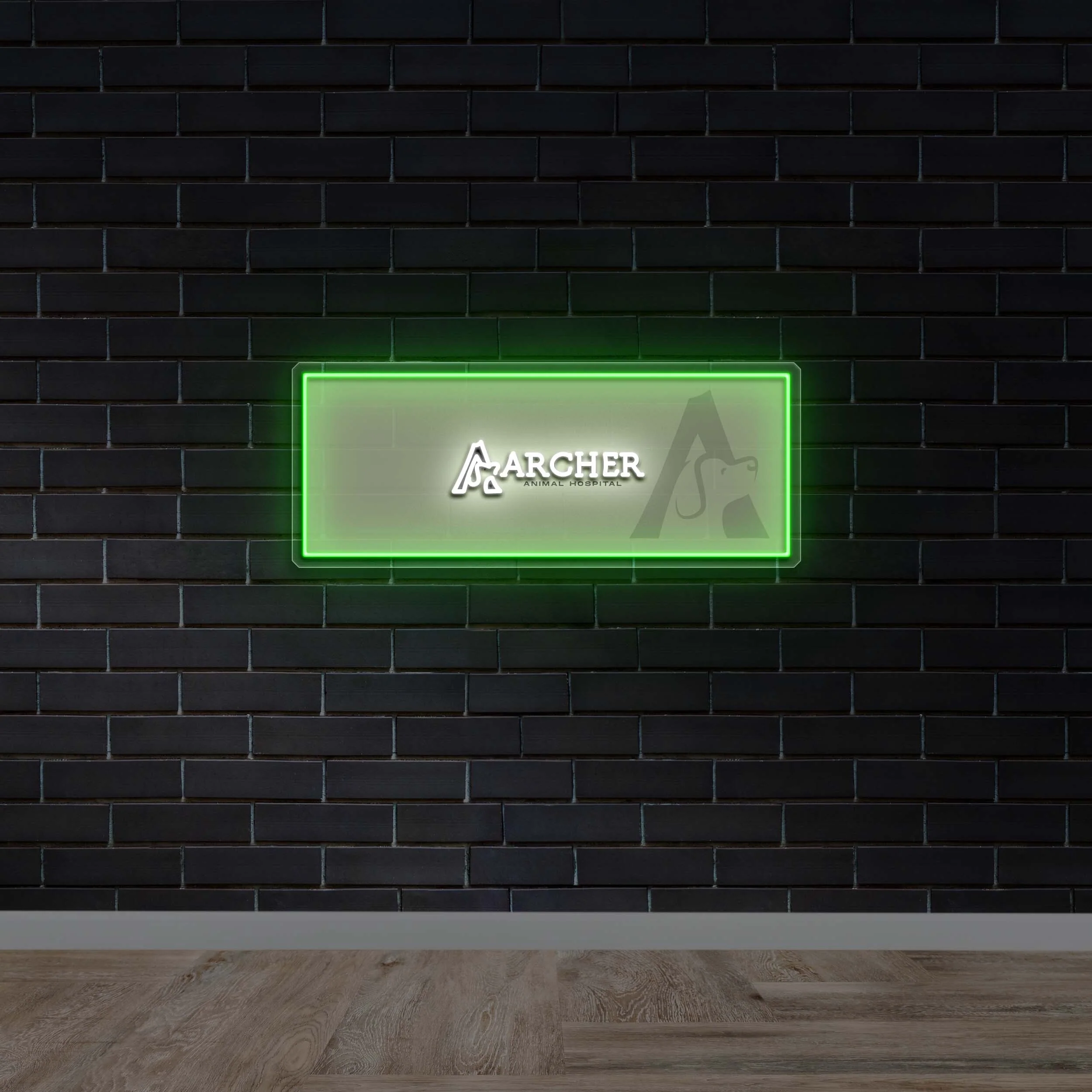 ARCHER - Premium Neon Artwork