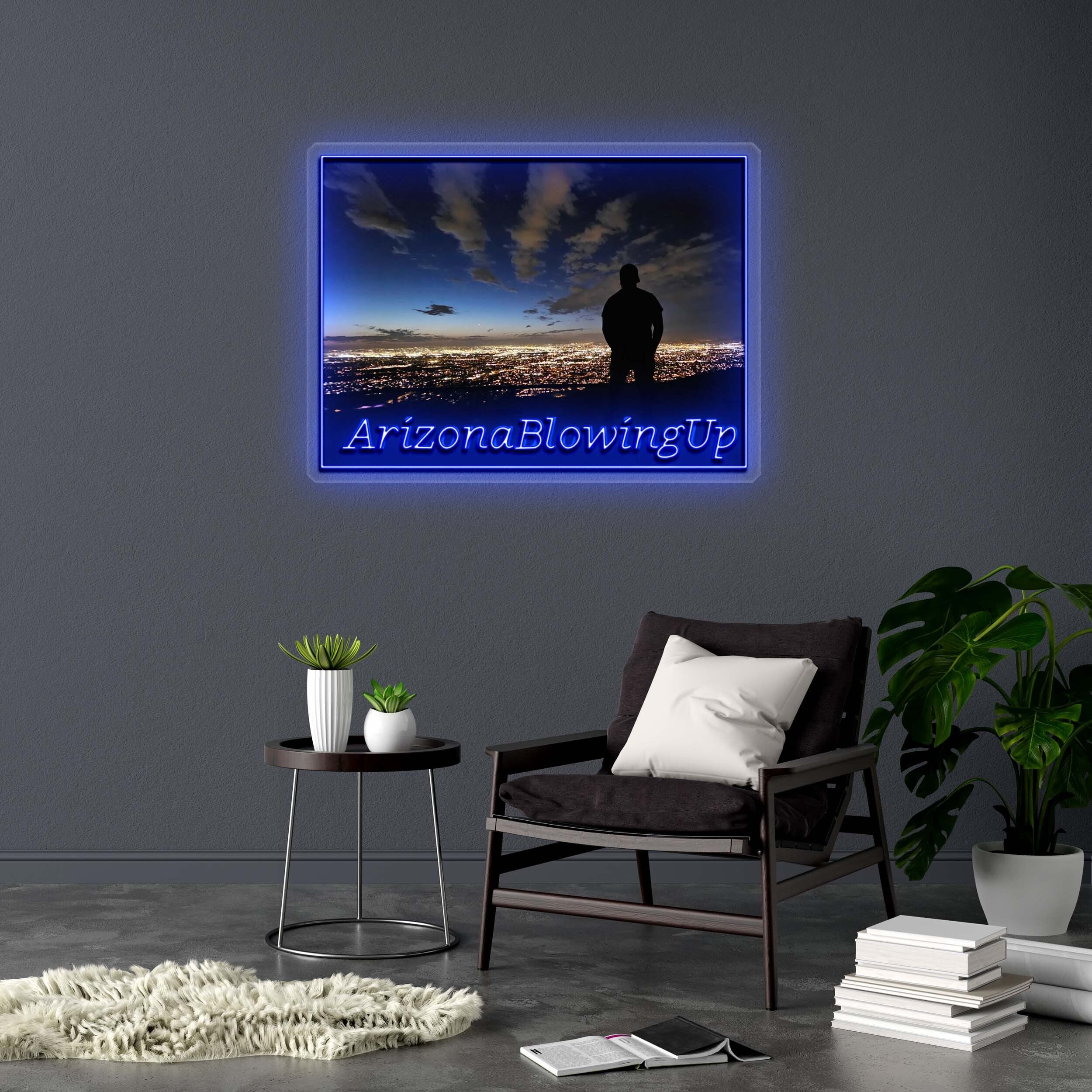 Arizona Blowing Up - Premium Neon Artwork