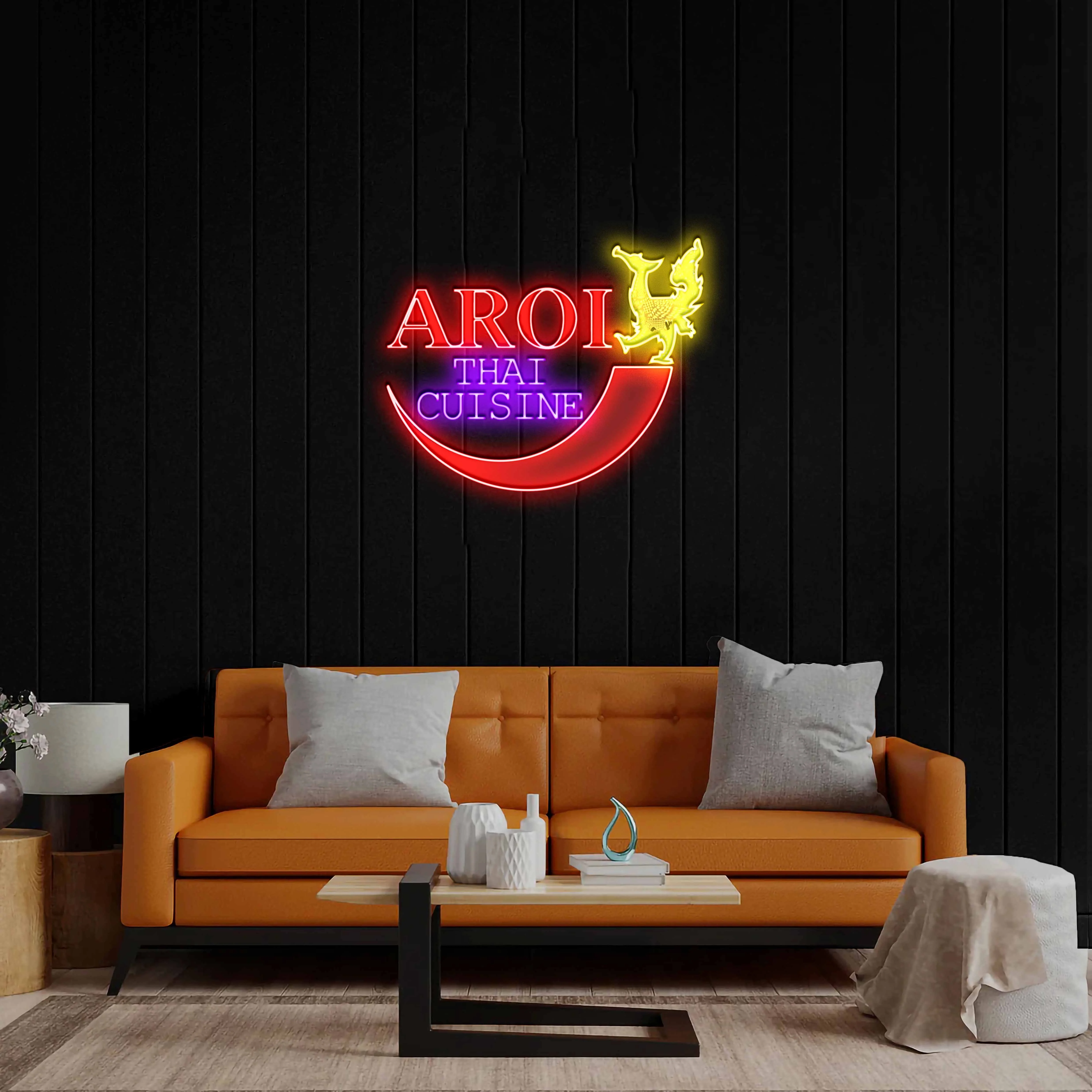AROI Thai Cuisine - Premium Neon Artwork
