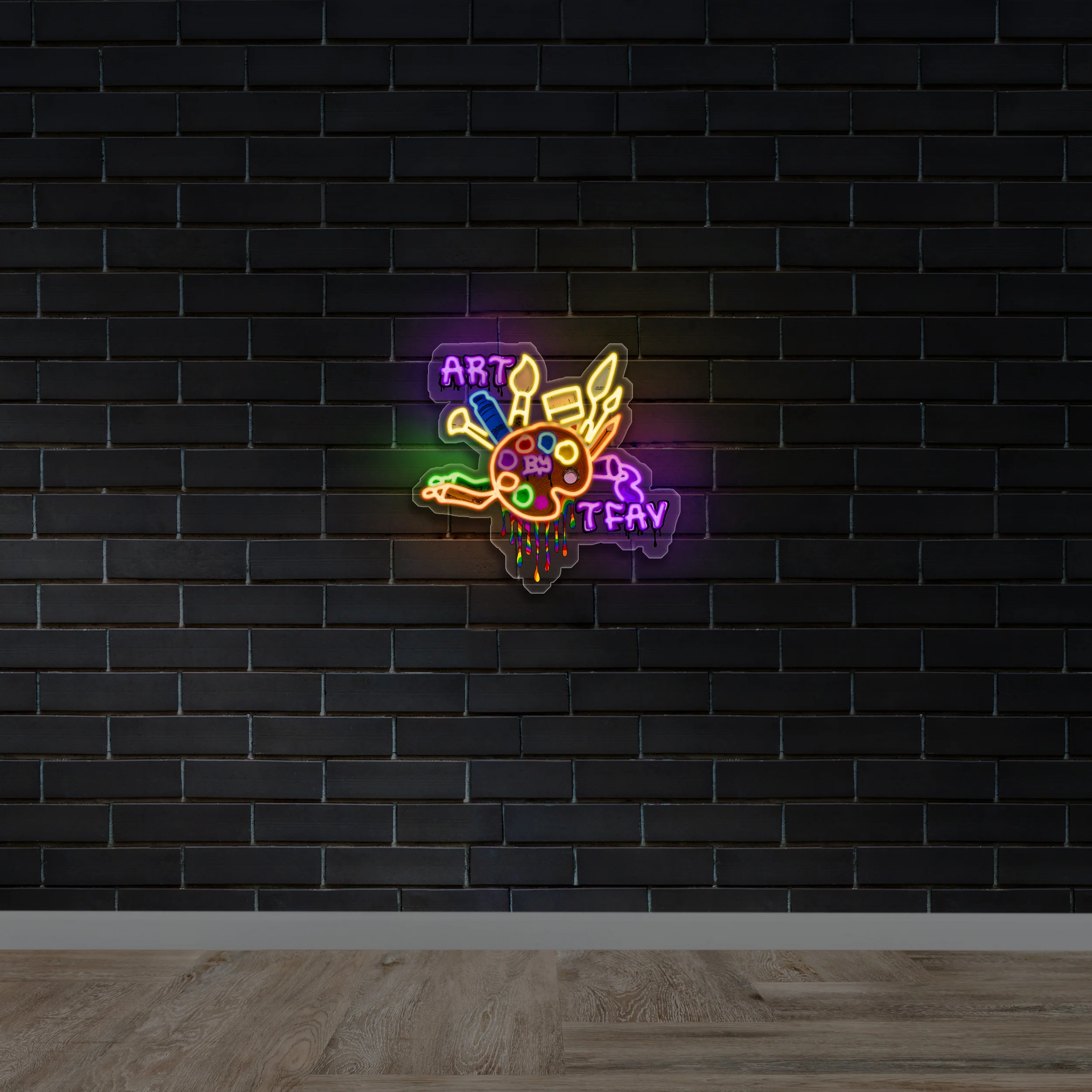 ART BY TFAV - Premium Neon Artwork