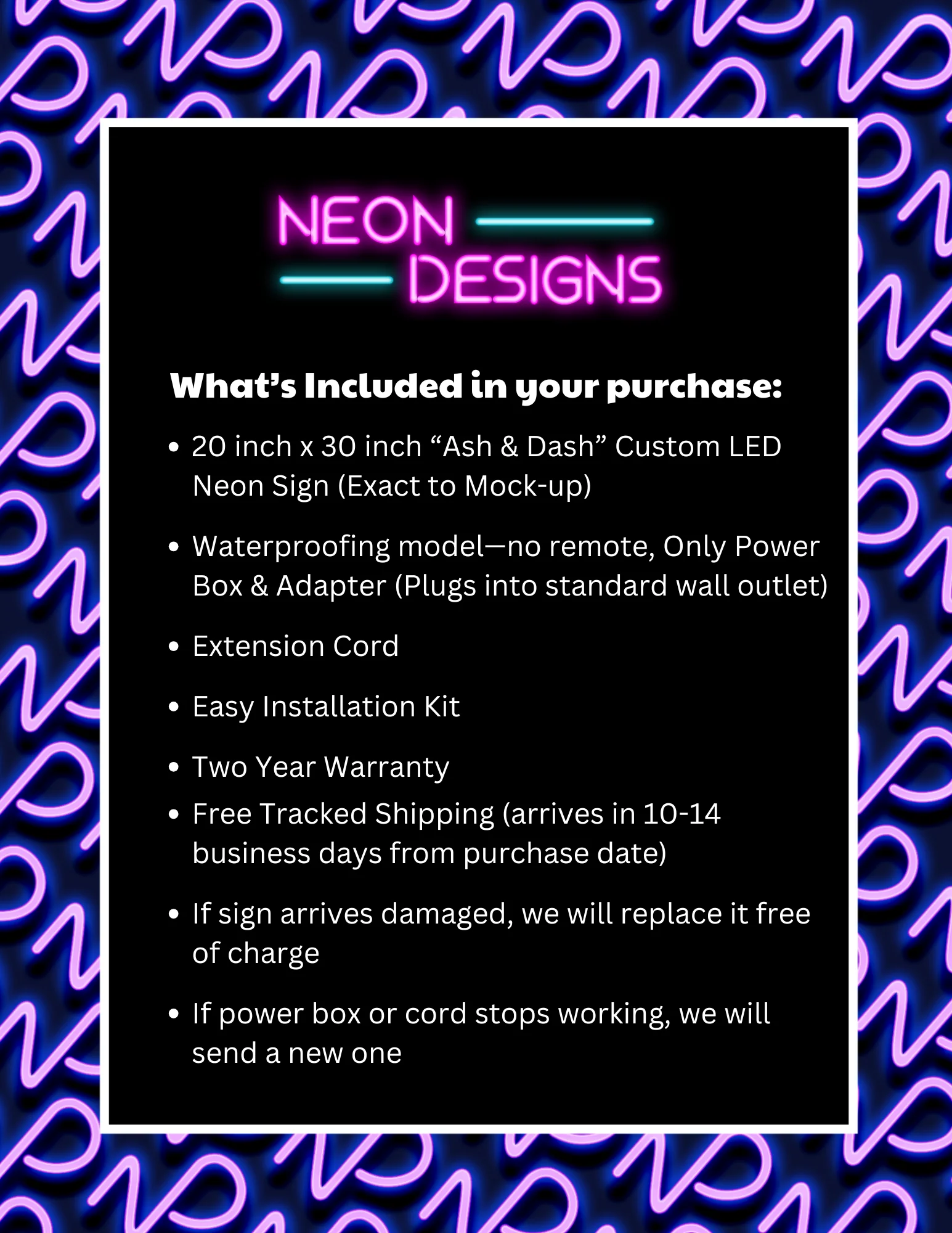 Ash & Dash - Premium Neon Artwork - Image 2
