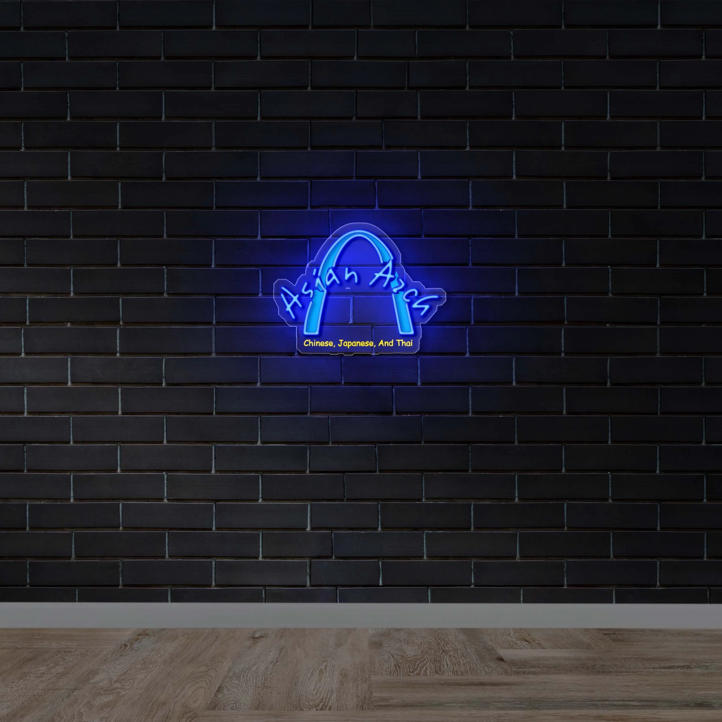 Asian Arch - Premium Neon Artwork