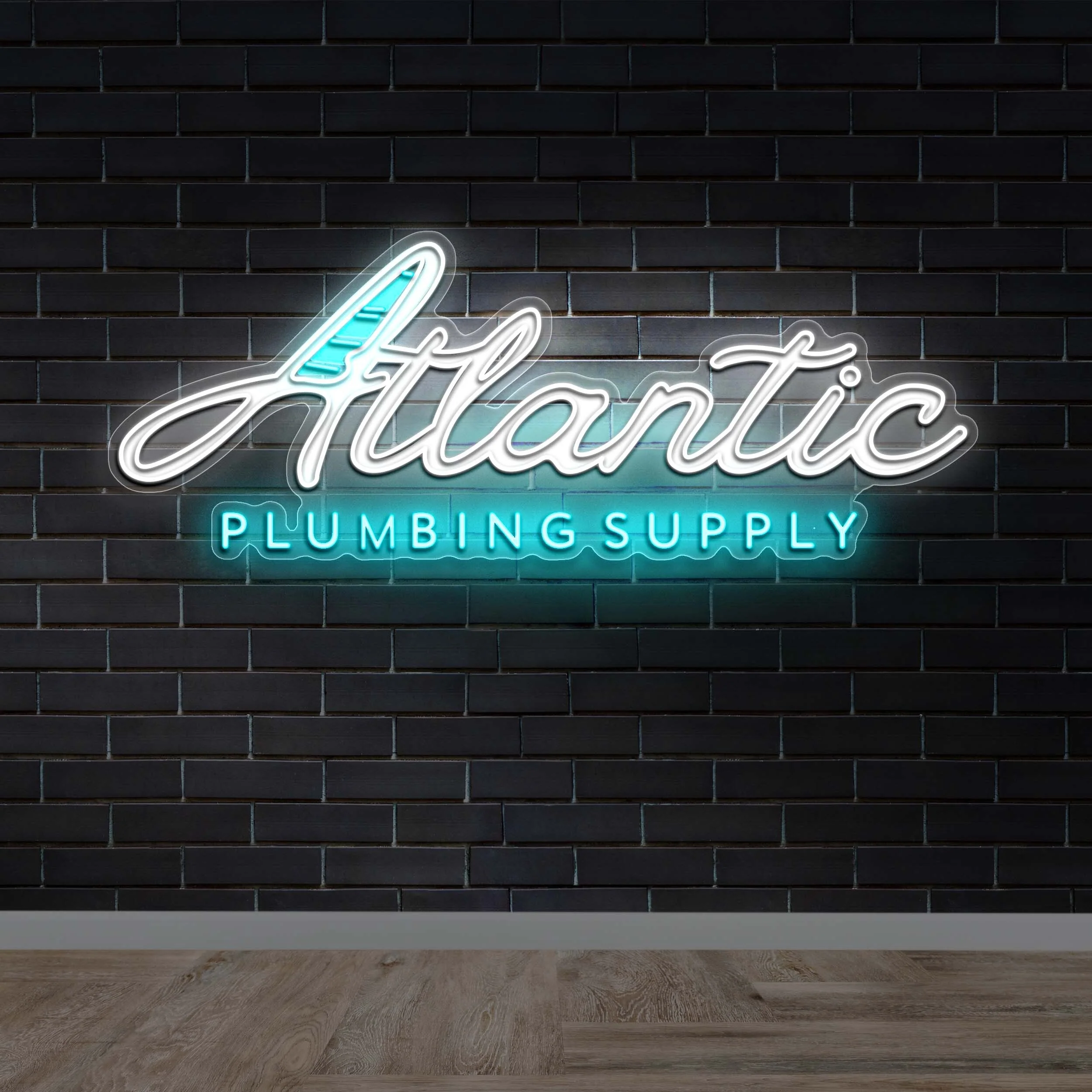 ATLANTIC PLUMBING SUPPLY - Premium Neon Artwork
