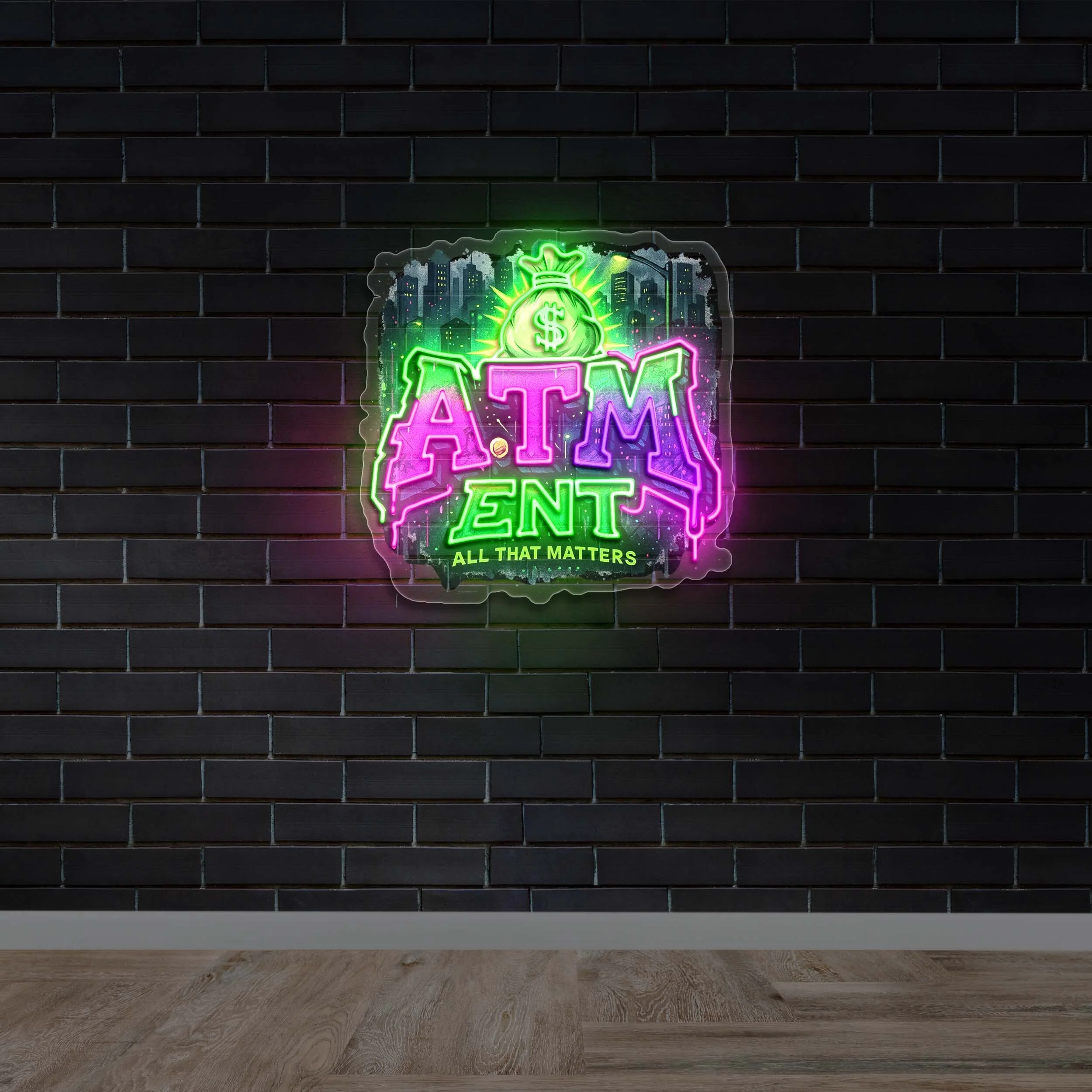 ATM ENT - Premium Neon Artwork