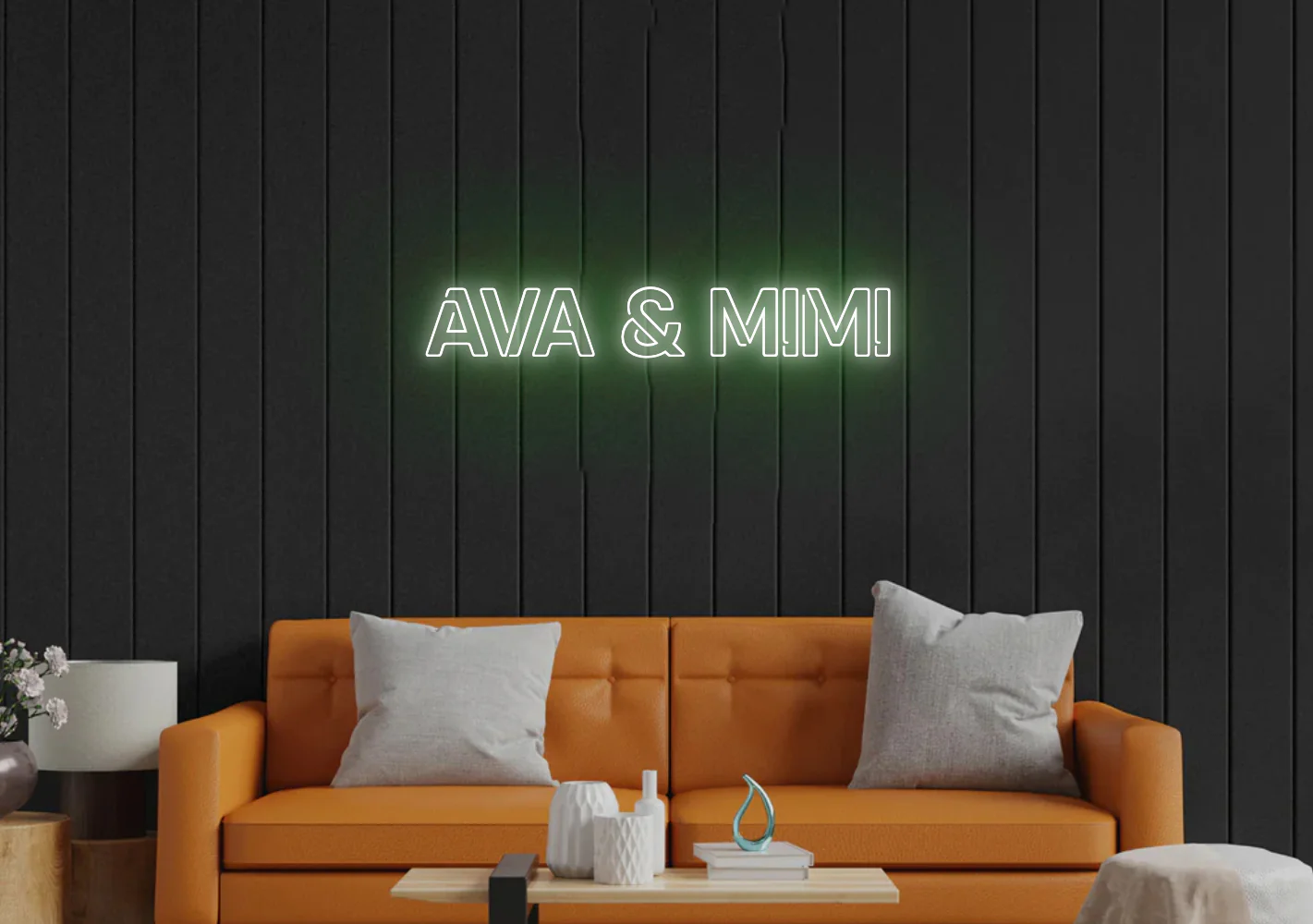 Ava & Mimi - Premium Neon Artwork - Image 2