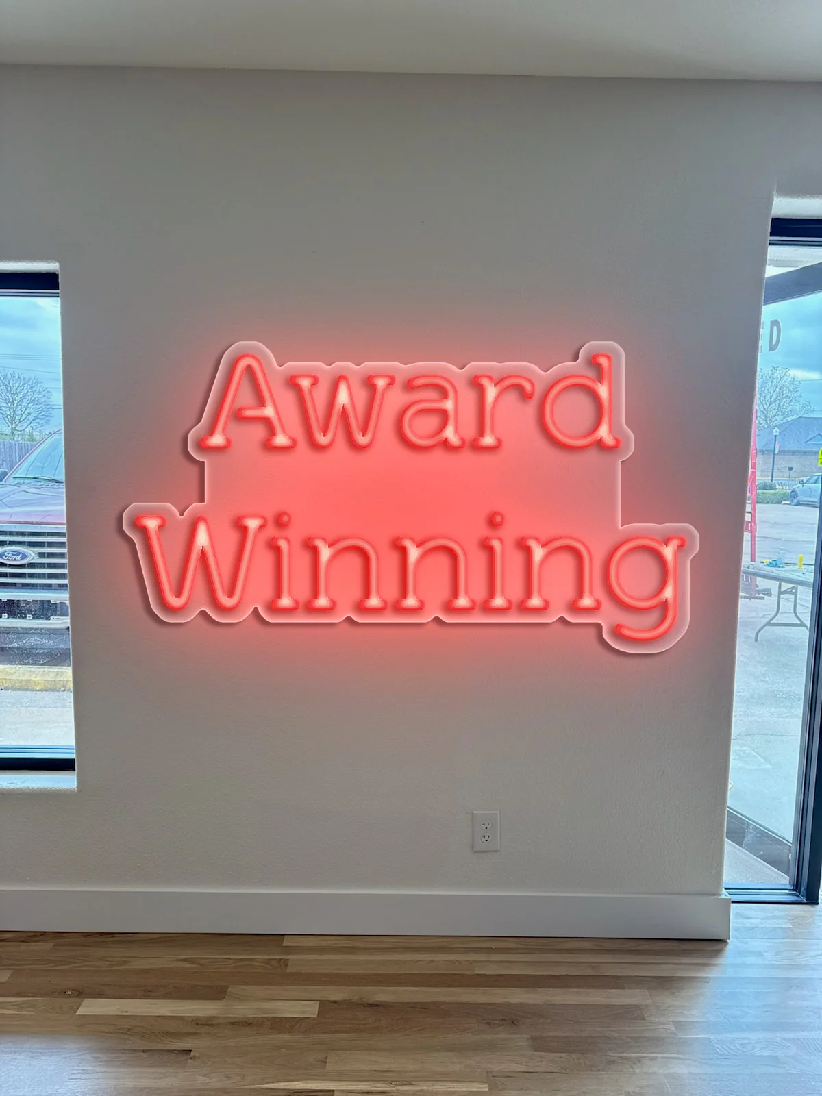 Award Winning (2 rows) - Premium Neon Artwork - Image 2